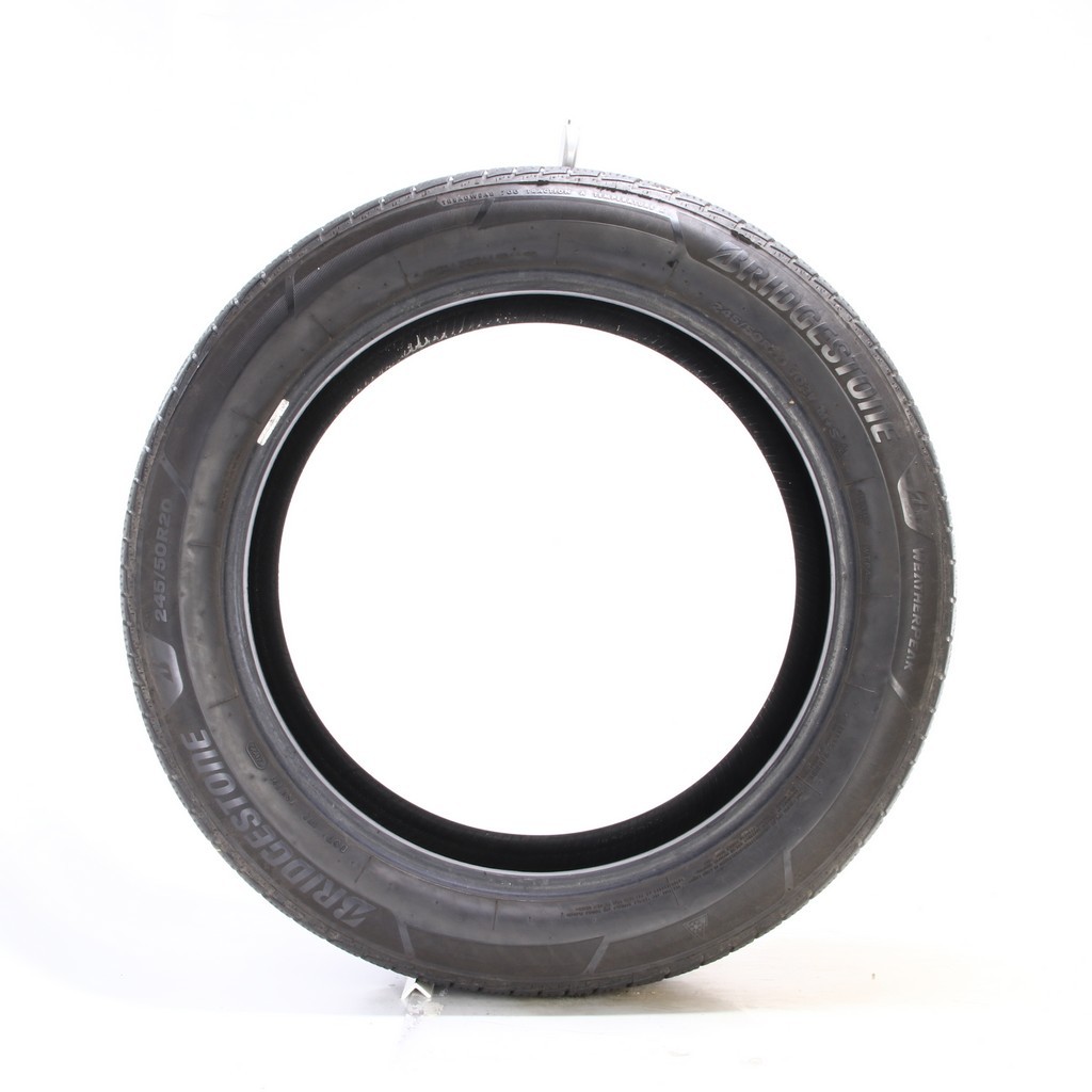 Set of (4) Used 245/50R20 Bridgestone WeatherPeak 102V – 6-7.5/32