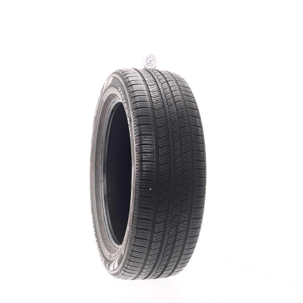 Set of (4) Used 225/55R19 Pirelli Scorpion AS Plus 3 99V – 8-8.5/32