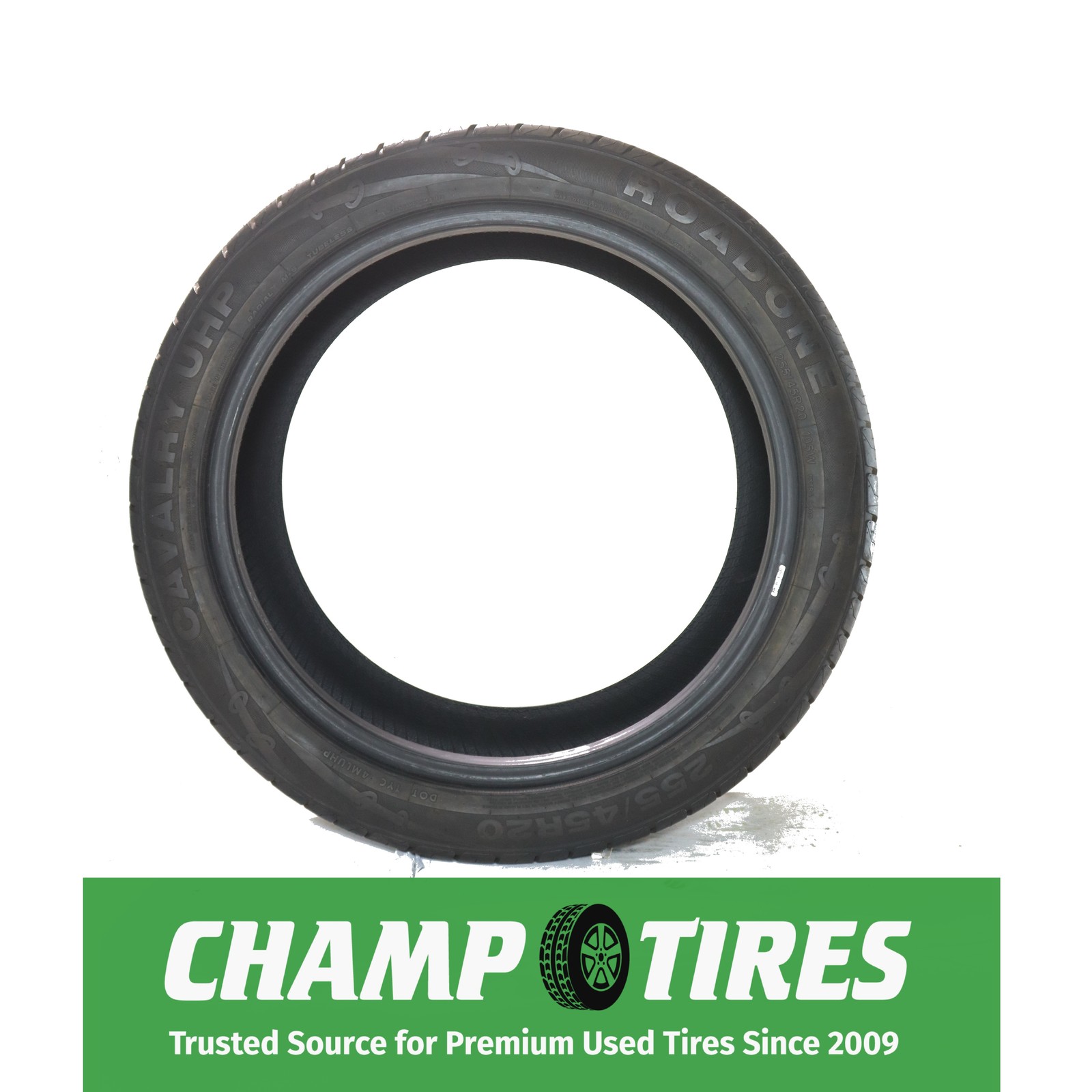 P255/45R20 Roadone Cavalry UHP 105 W Used 9/32nds
