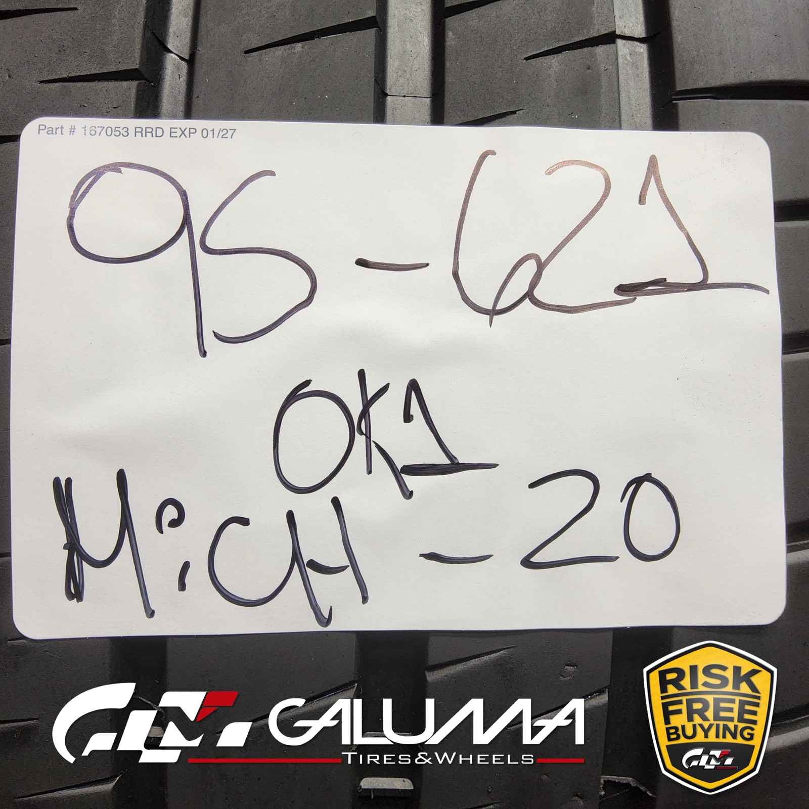 1 Tire LikeNEW Michelin Pilot Sport 4S (★) XL 285/35ZR20 285/35/20 104Y #95621
