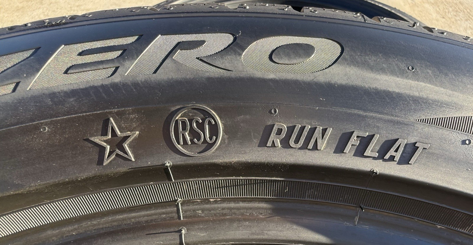 Set of TWO BRAND NEW 275/45R20 110H Pirelli Scorpion Zero A/S Run Flat BMW Tires