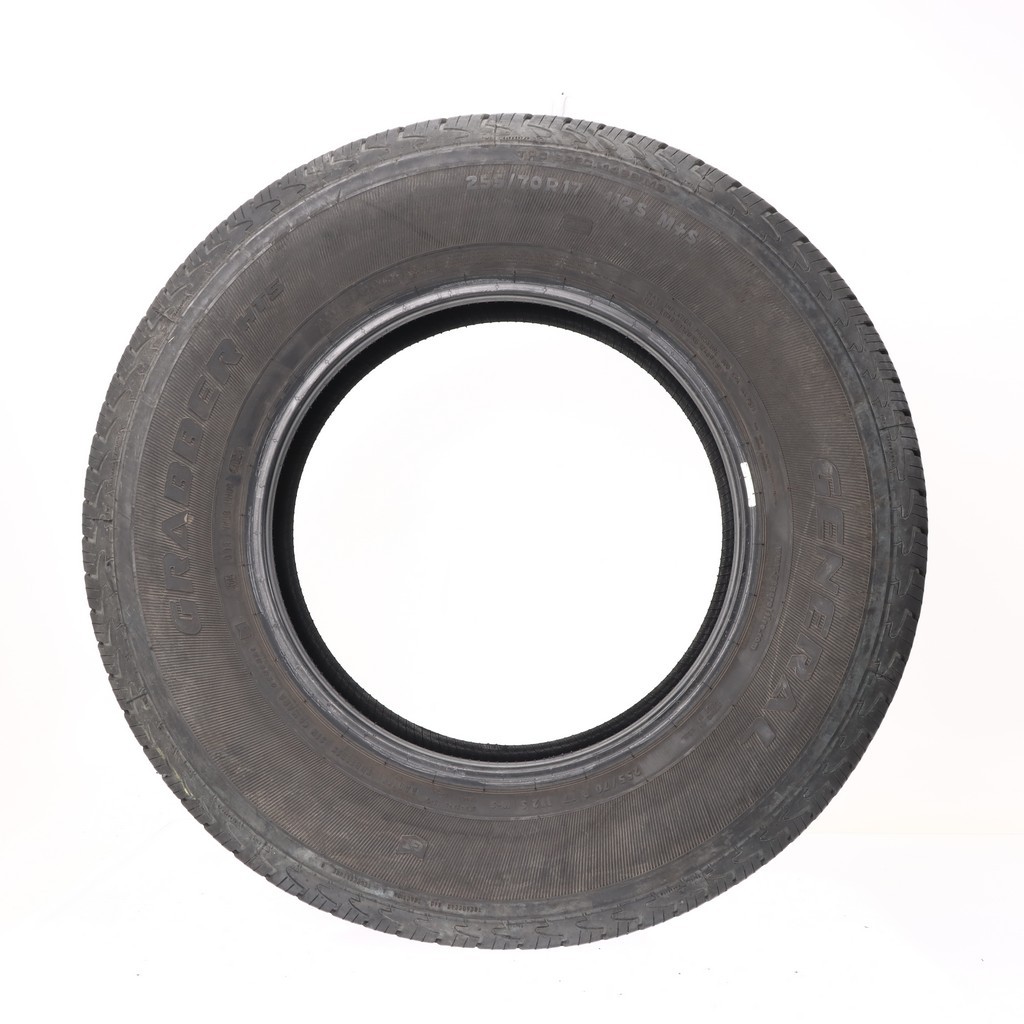 Set of (4) Used 255/70R17 General Grabber HTS 112S – 7-8.5/32