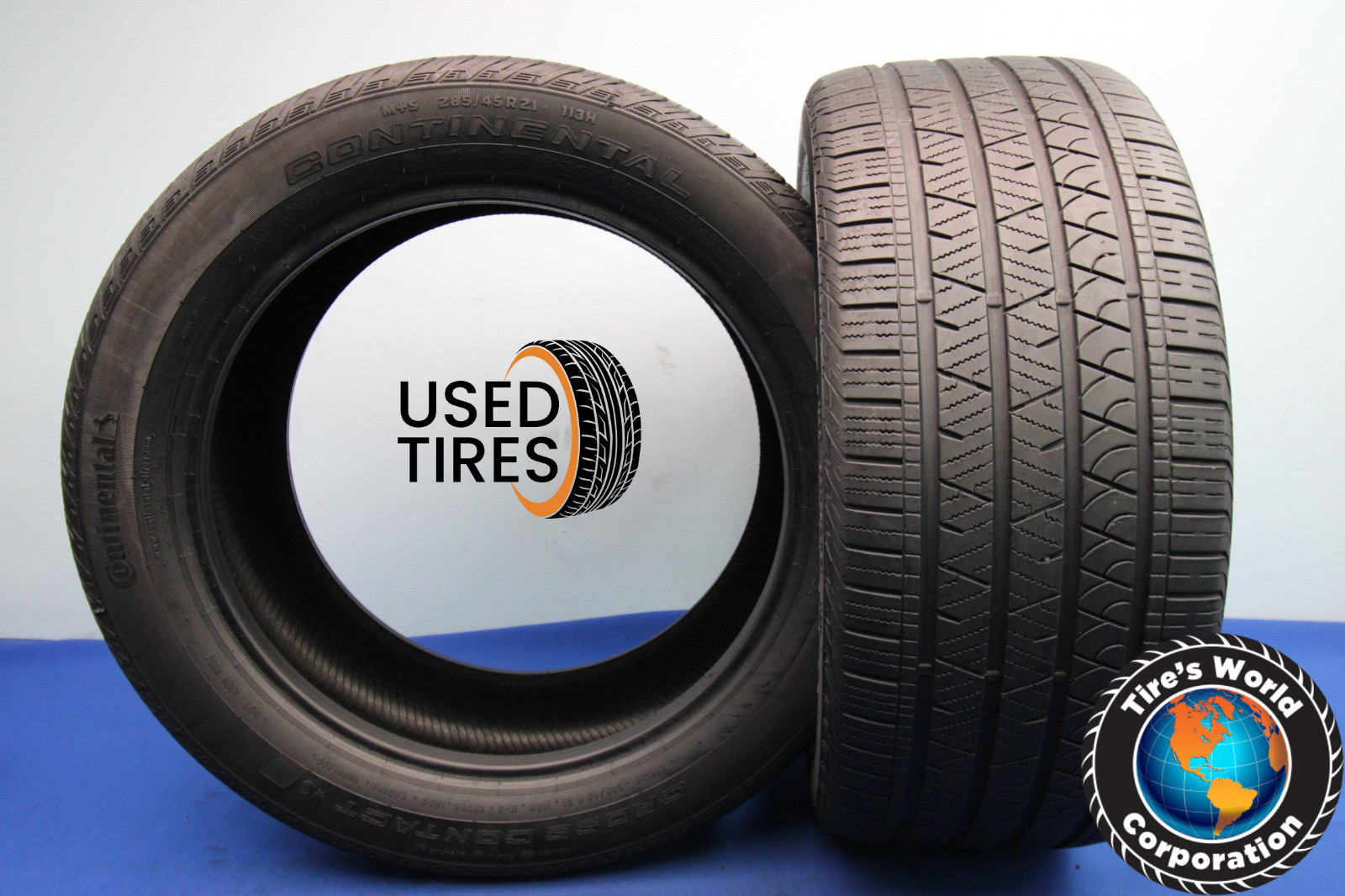 2 Used Continental CrossContactLXSportSSR ★ RSC 285/45R21 285/45/21 2854521 113H