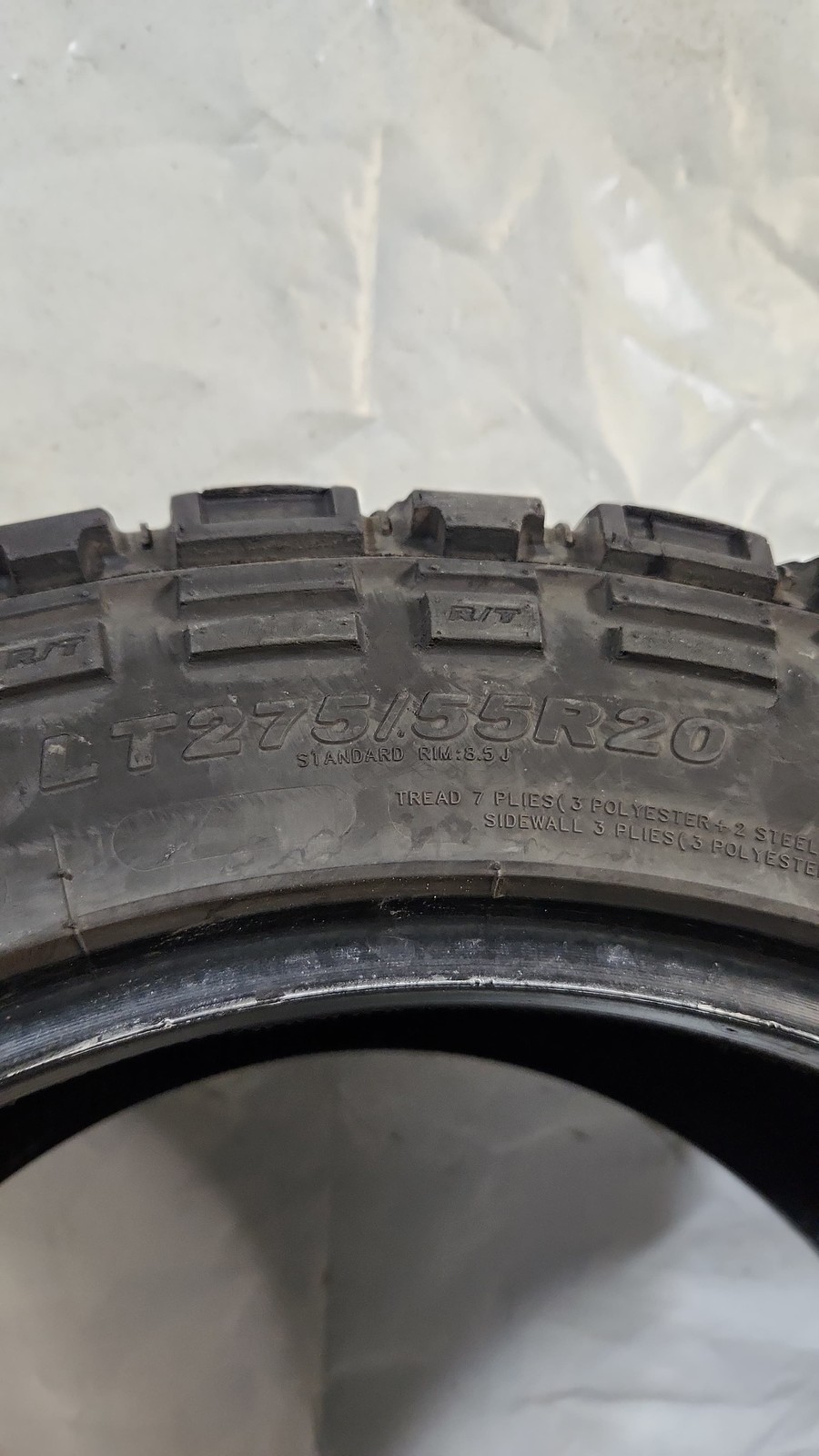 Set of 4 – 275/55R20 Kenda Klever R/T – Used Tires