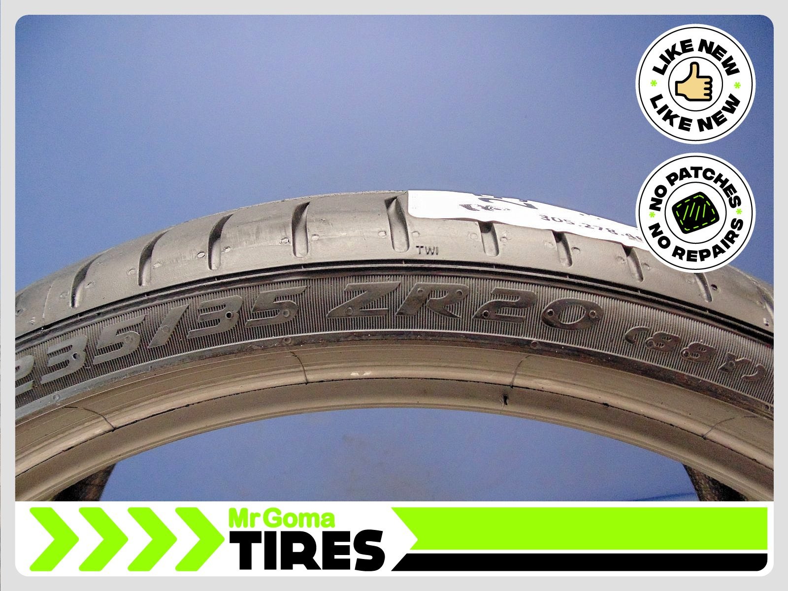 1 PIRELLI P ZERO PZ4 N1 235/35ZR20 USED TIRE 9/32 TREAD PZERO NO PATCH 2353520