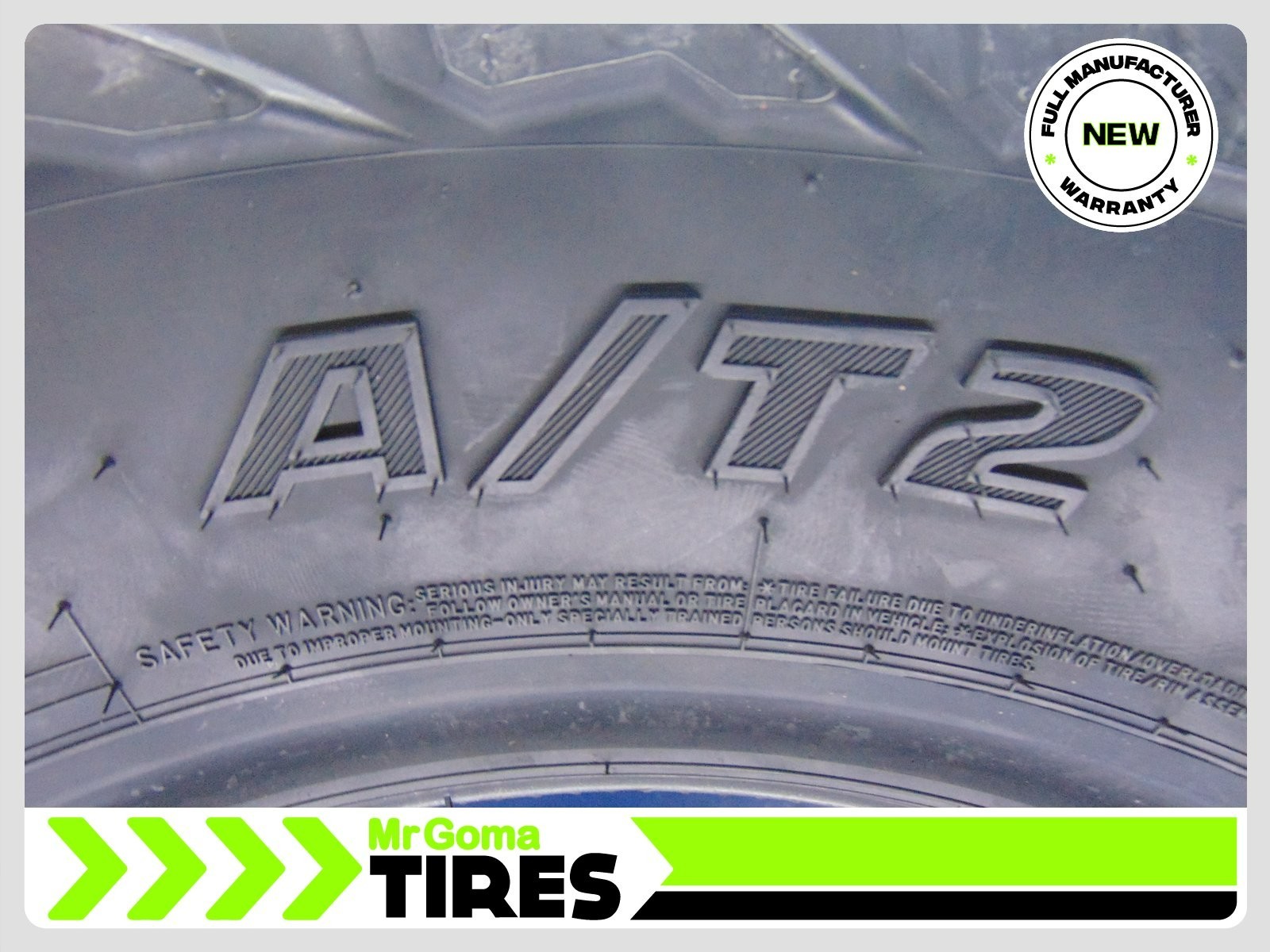 1 BRAND NEW DEAN TIRES BACK COUNTRY A/T2 LT265/70R18 TIRE 124/121S LT2657018
