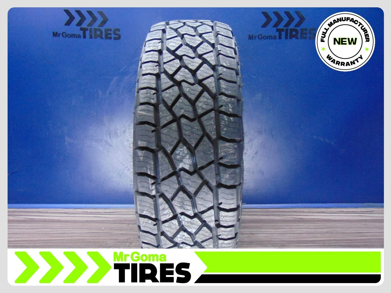 1 BRAND NEW DEAN TIRES BACK COUNTRY A/T2 LT265/70R18 TIRE 124/121S LT2657018