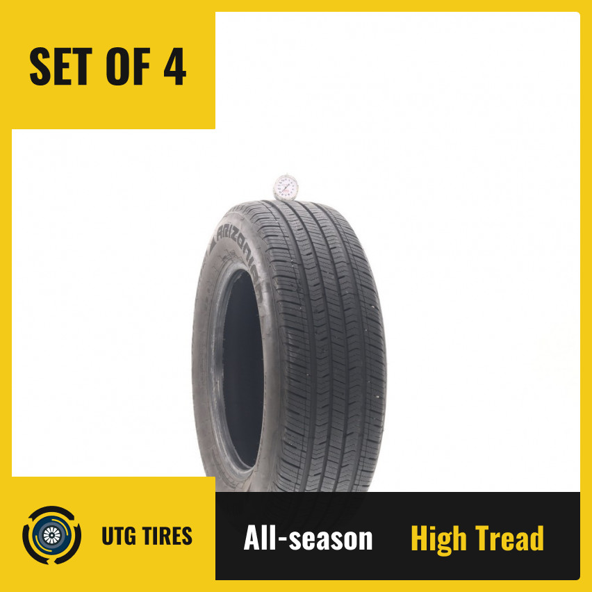 Set of (4) Used 205/65R15 Arizonian Silver Edition 94H – 8.5-9.5/32
