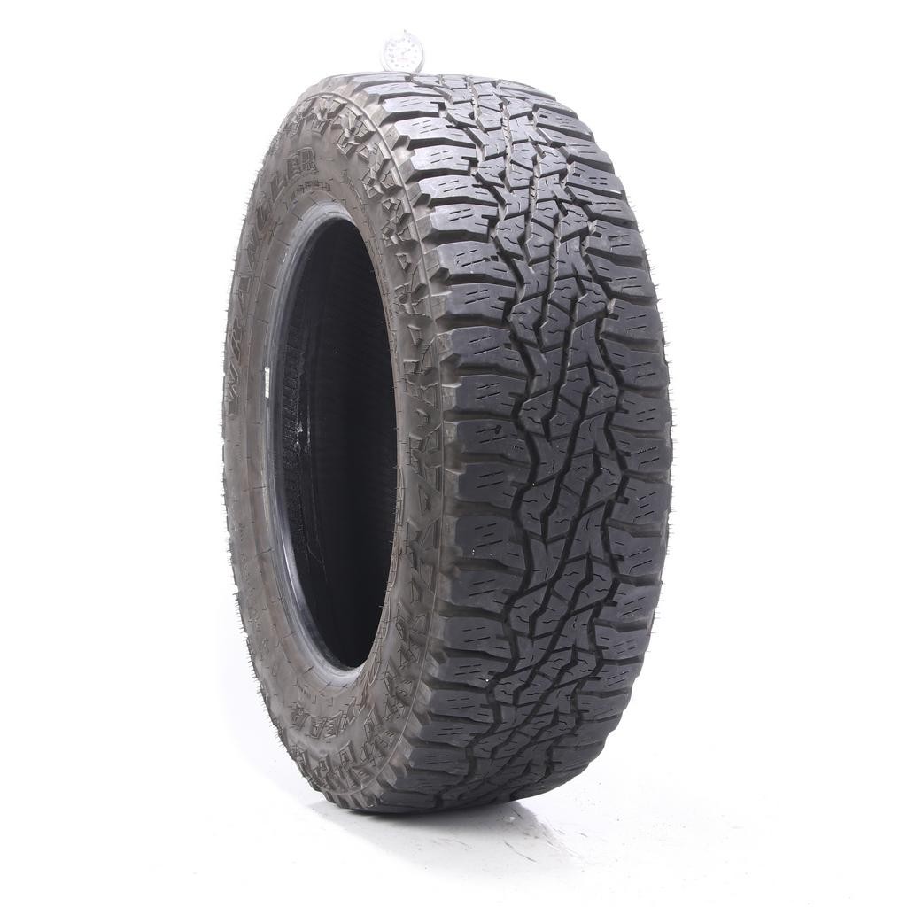 Set of (4) Used 275/60R20 Goodyear Wrangler Ultra Terrain AT 115S – 9.5-11/32