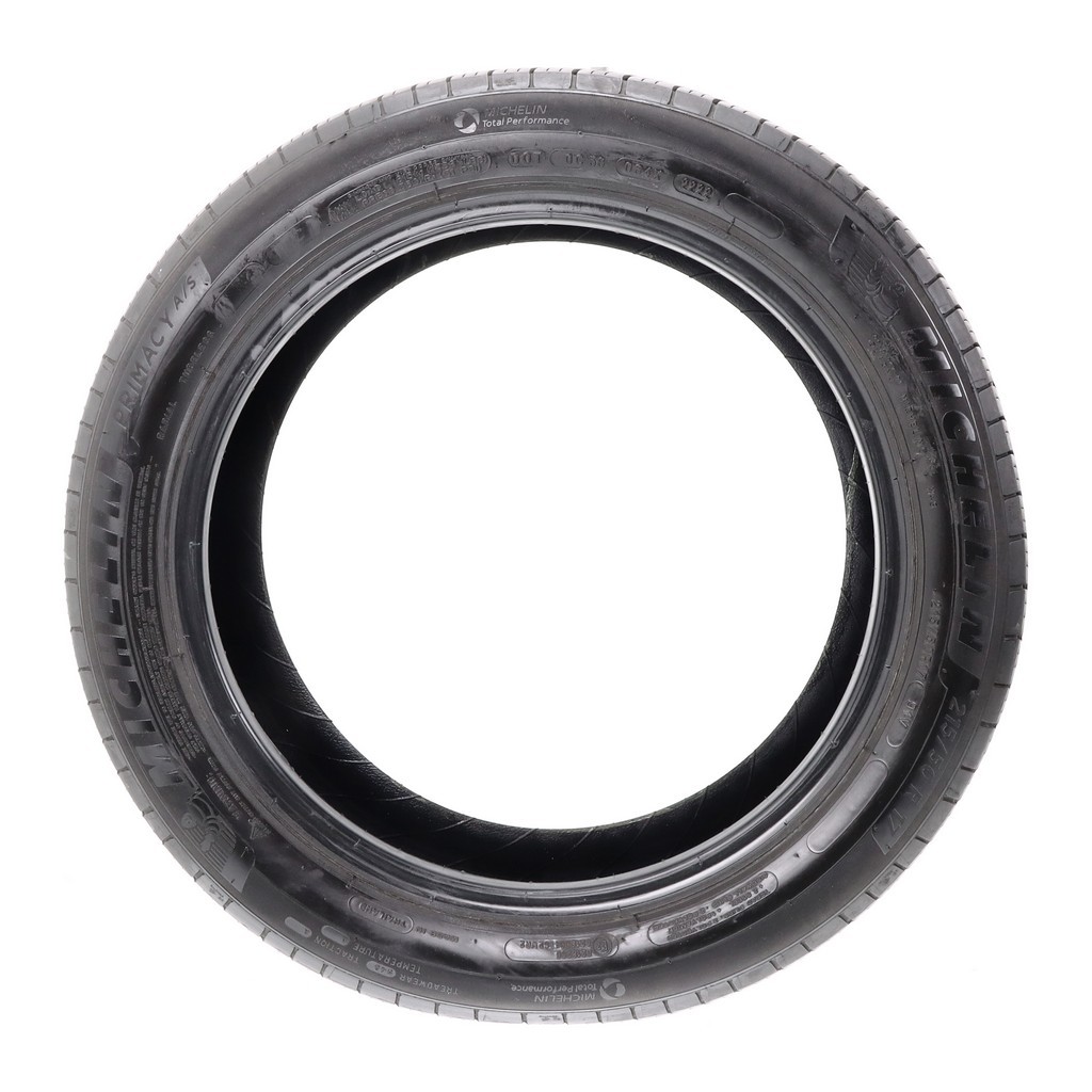 Set of (4) Used 215/50R17 Michelin Primacy A/S 91V – 7-8.5/32