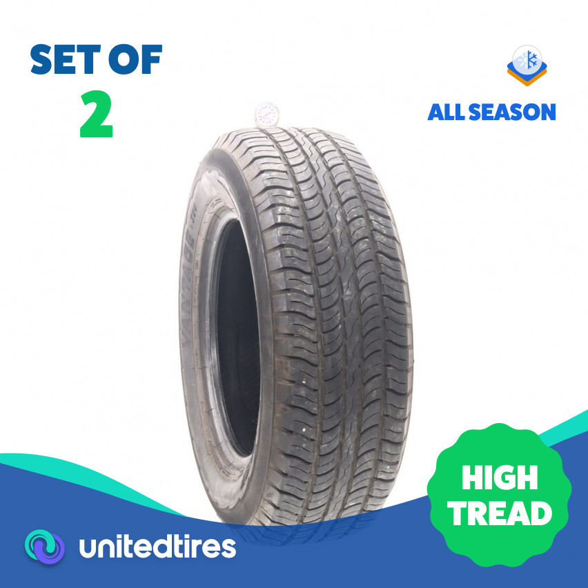 Set of (2) Used 275/65R18 Vantage SUV 116T – 9/32
