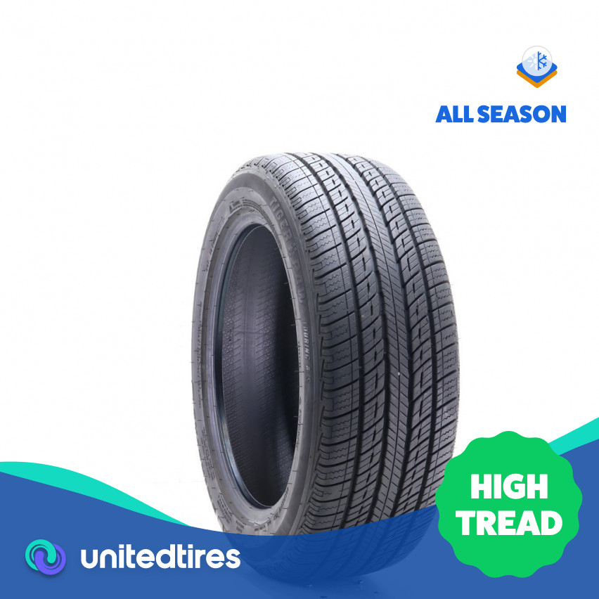 Driven Once 205/55R17 Uniroyal Tiger Paw Touring A/S 95H – 10.5/32