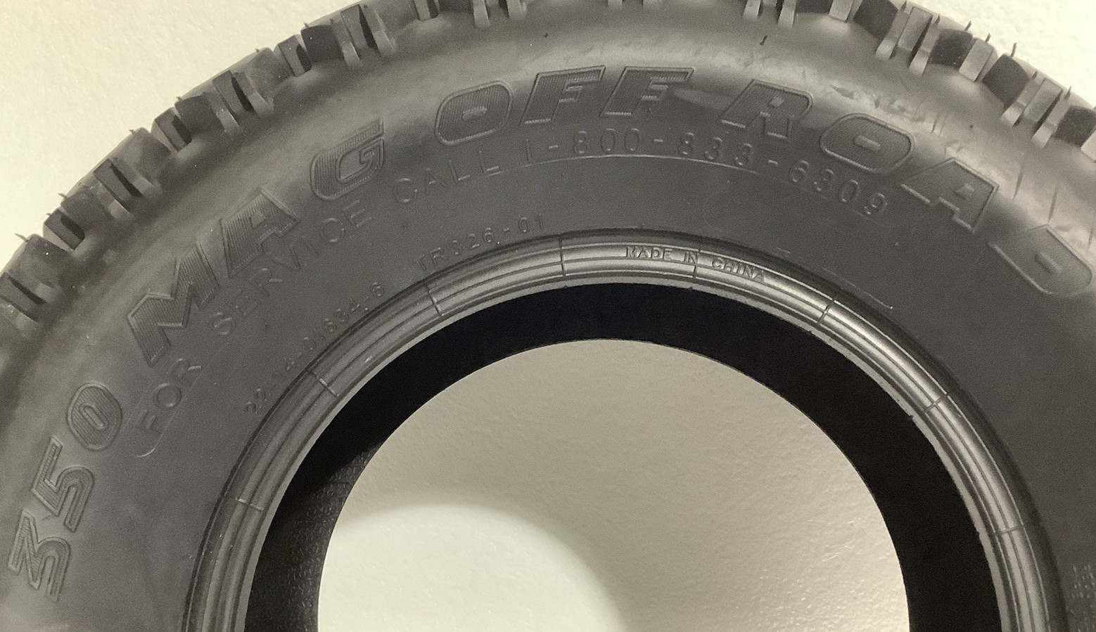 OTR 350 Mag 25×10.00-12 6-Ply ATV/UTV Tire – Heavy Duty Off-Road – 25×10-12