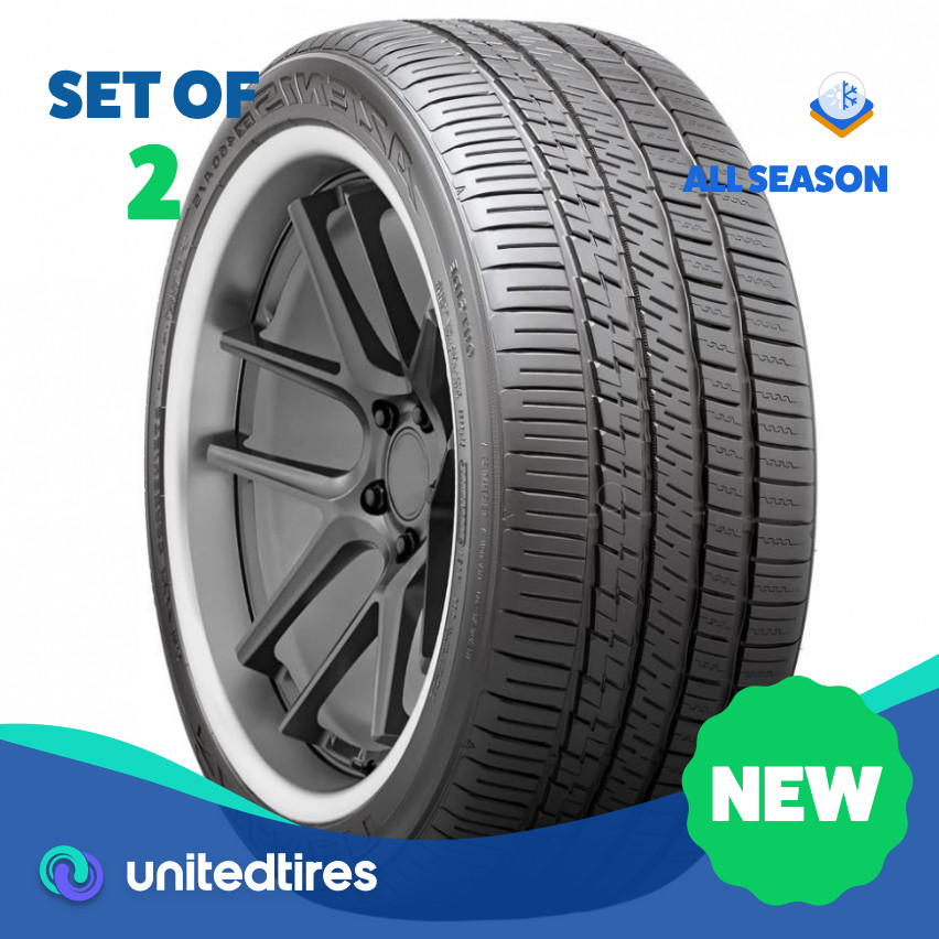 Set of (2) New LT 235/35ZR20 Falken Azenis FK460 A/S 92Y