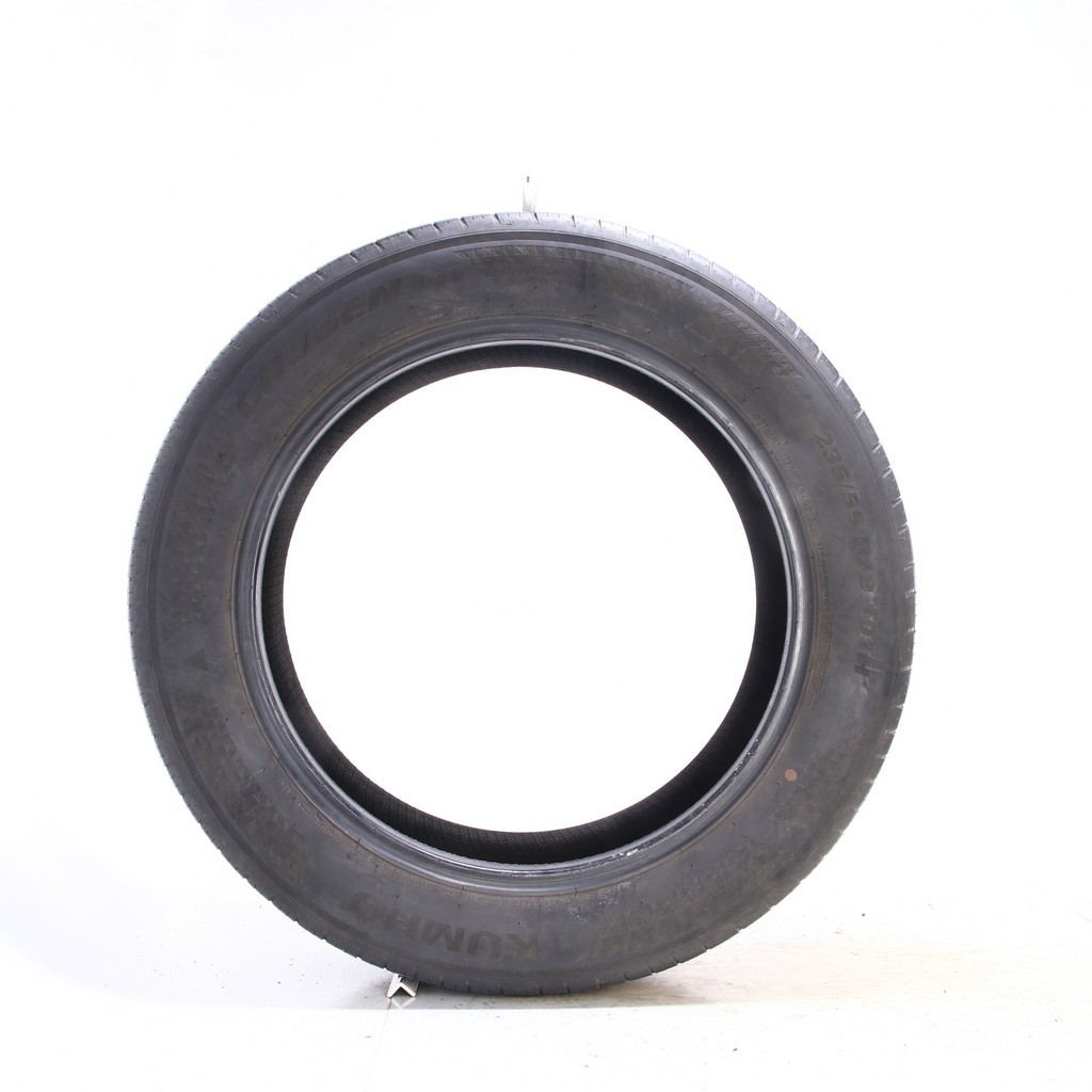 Set of (4) Used 235/55R19 Kumho Crugen HP71 EV K-Silent 101H – 4.5-5/32
