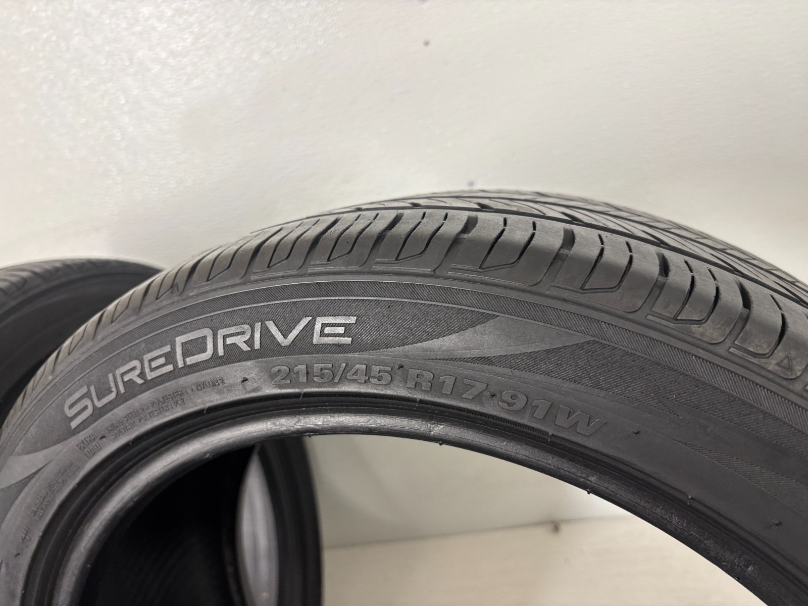 NO SHIPPING ONLY LOCAL PICK UP 2 Tires 215 45 17 SureDrive Sport
