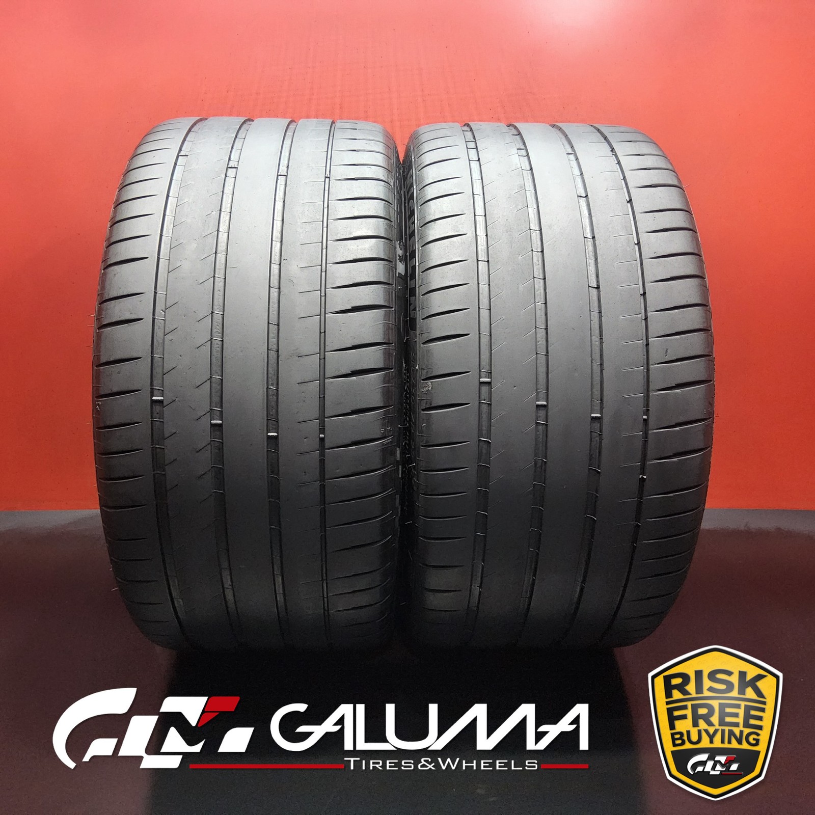Set of 2 Tires LikeNEW Michelin Pilot Sport 4S 315/30ZR22 315/30/22 107Y #94583