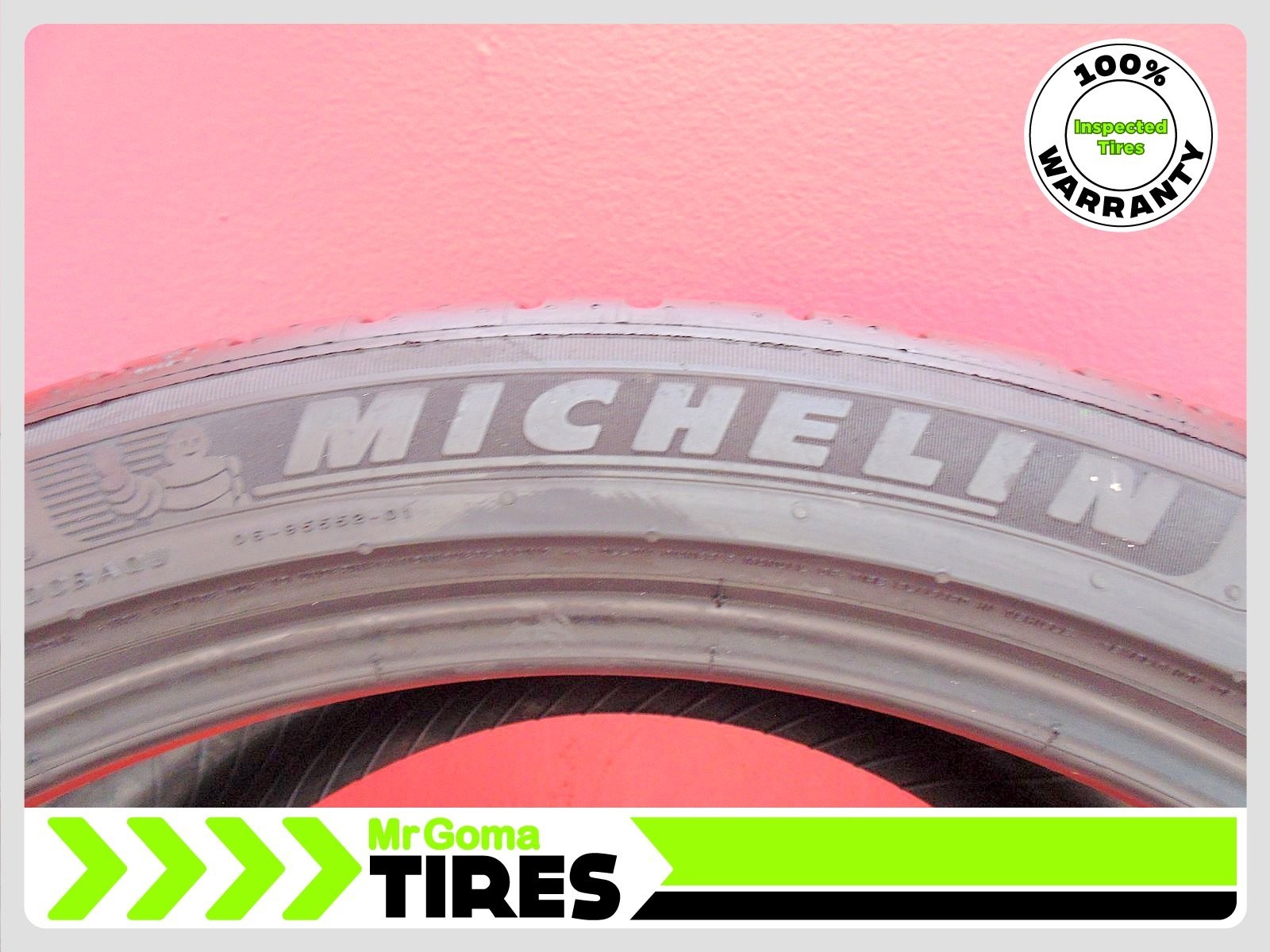 1 MICHELIN PILOT SPORT ALL SEASON 4 MO1 295/35R21 USED TIRE 8.0/32 TREAD 2953521