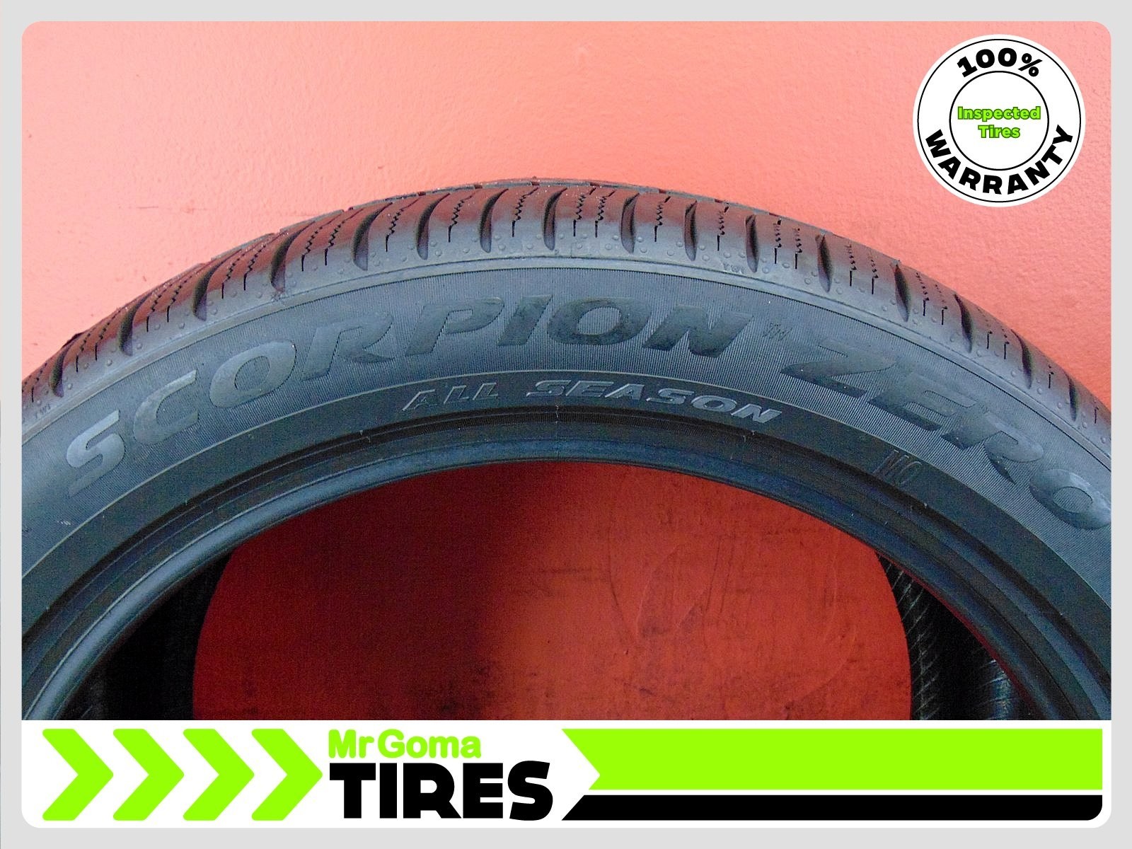 2 PIRELLI SCORPION TM ZERO A/S MO 315/40R21 USED TIRES 71% LIFE 3154021