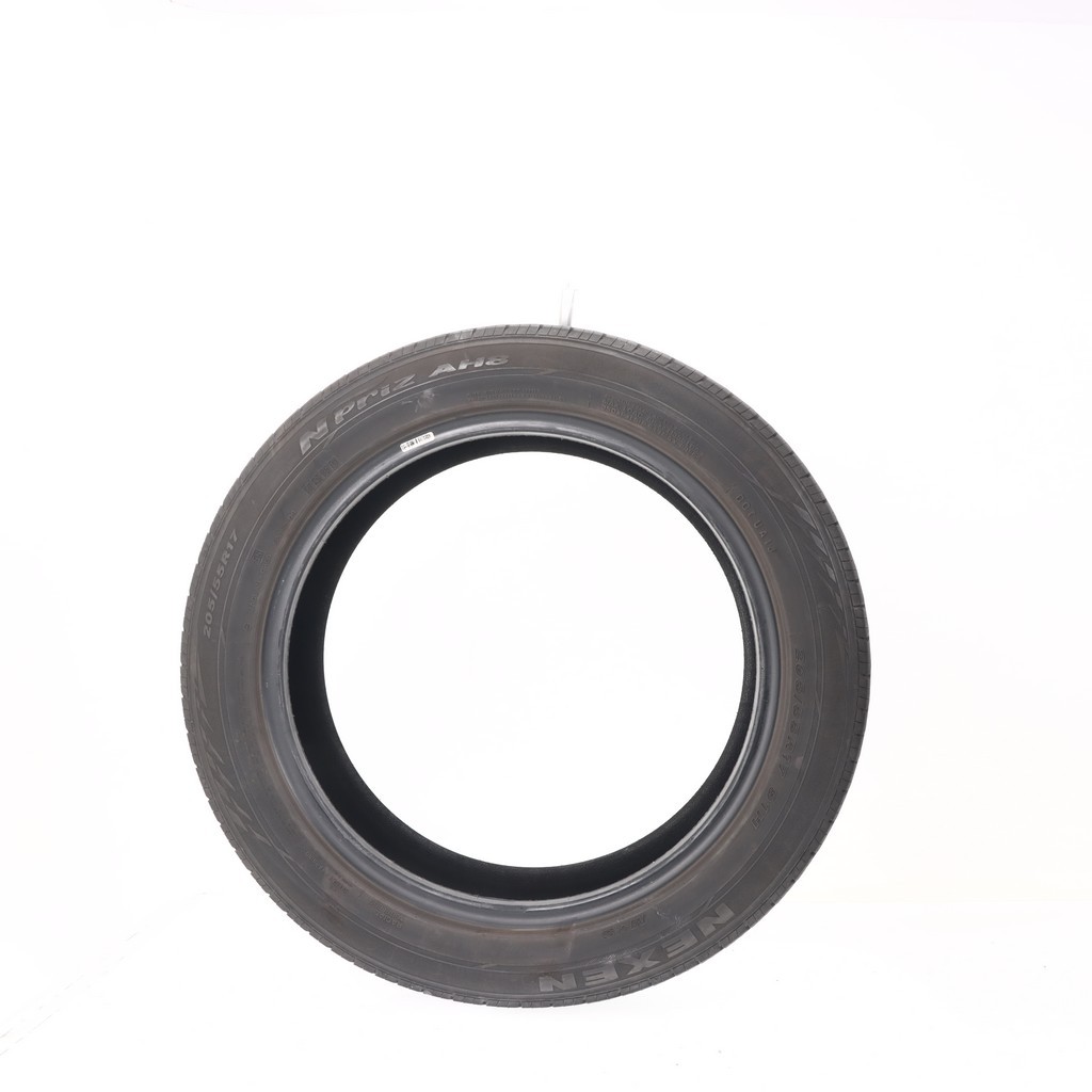 Set of (4) Used 205/55R17 Nexen N’Priz AH8 91H – 7-8/32