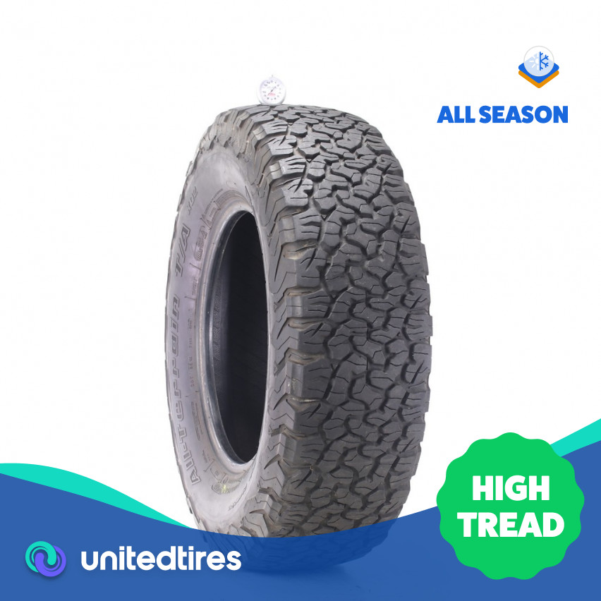 Used LT 255/75R17 BFGoodrich All-Terrain T/A KO2 111/108S – 8.5/32