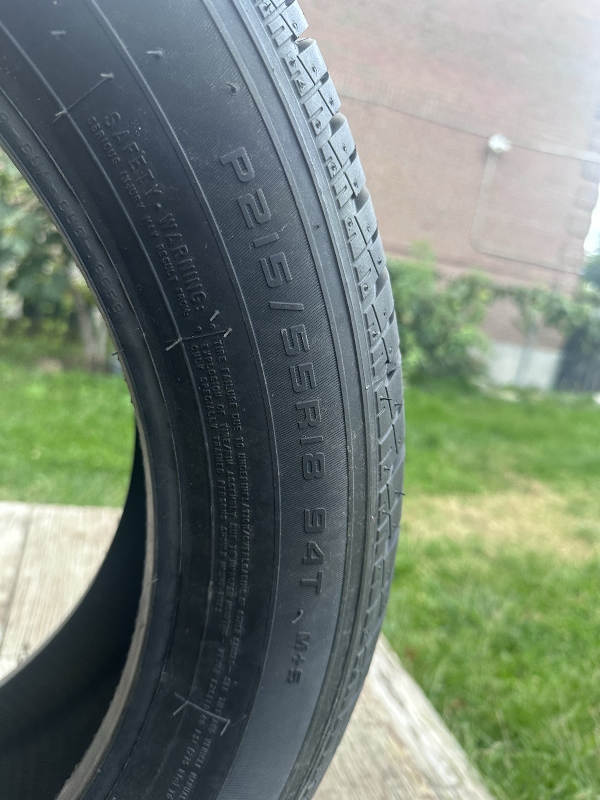 New 215/55R18 94T M+S Firestone Firehawk GTA