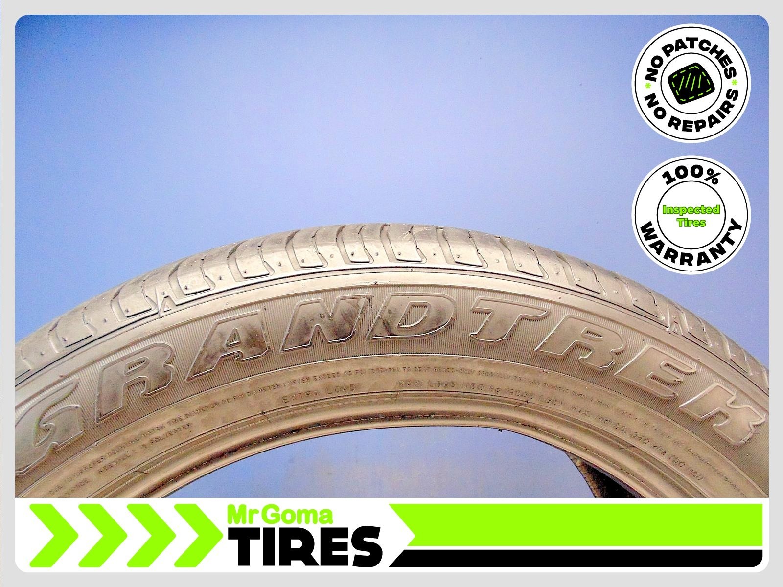 1 DUNLOP GRANDTREK PT3A 275/50R21 USED TIRE 7.3/32 TREAD NO PATCHES 113V 2755021