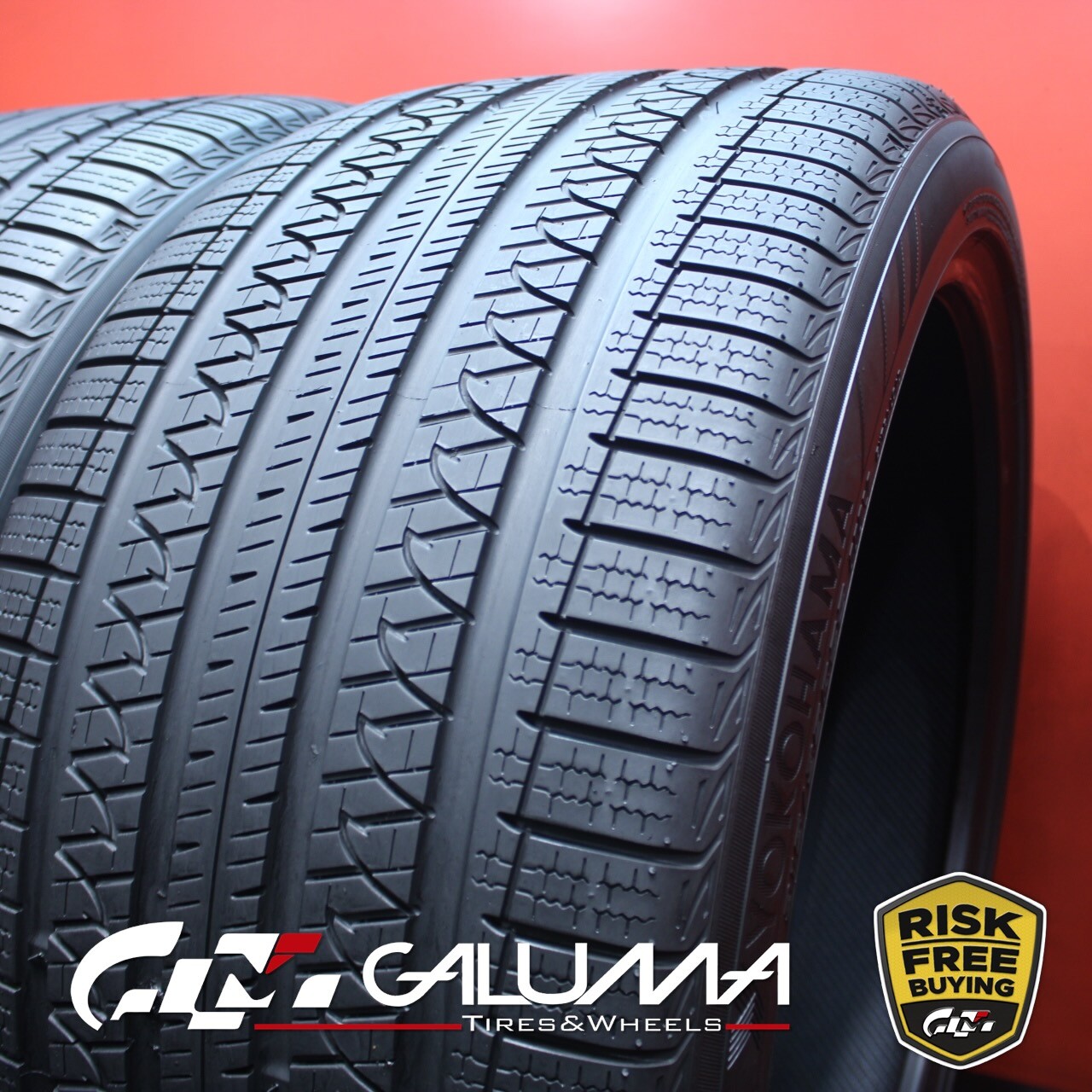 Set of 2 Tires Yokohama Advan V35 315/35R22 315/35/22 3153522 111V #79445
