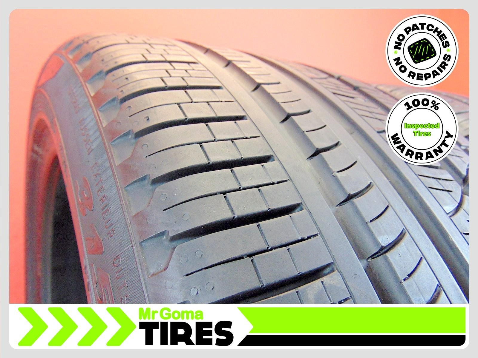 2 PIRELLI SCORPION VERDE AS ECOIMPACT XL 315/35R21 USED TIRES 78%LIFE NO PATCH