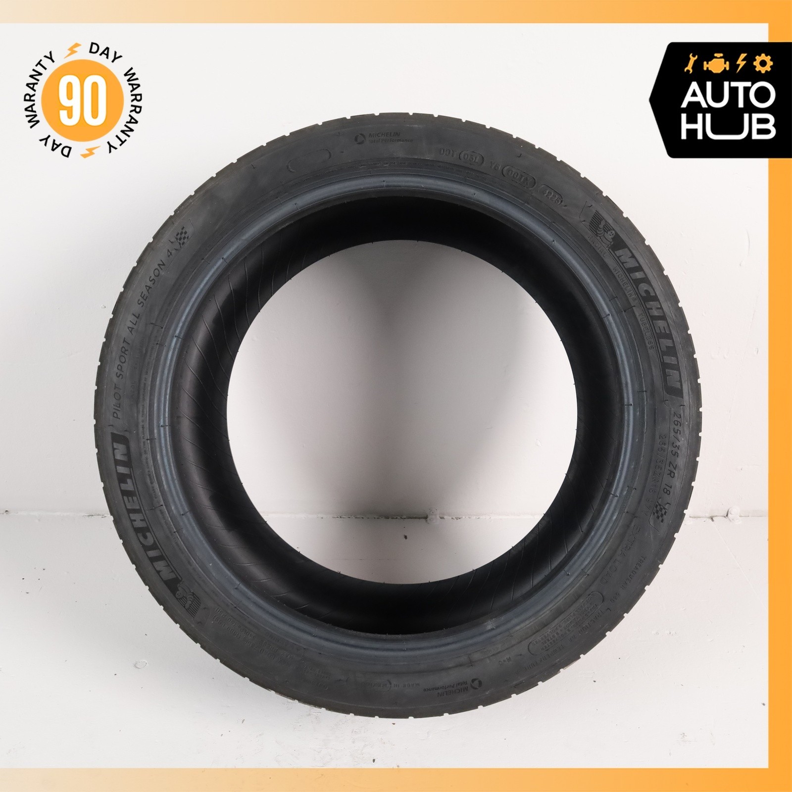 265/35ZR18 Michelin Pilot Sport All Season 4 265 35 18′ 97Y 9/32″ Set Of 2 Tires