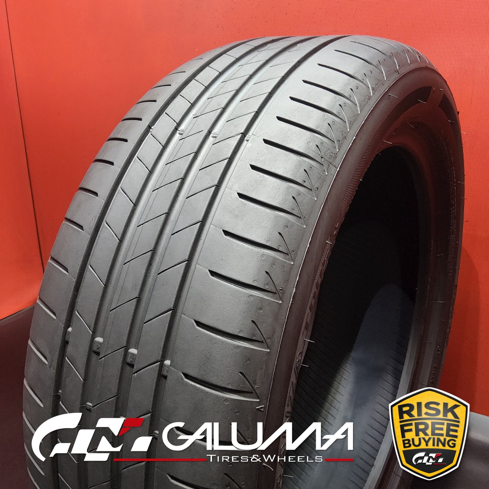 1 Tire Bridgestone Turanza T005 ★ 225/50R18 225/50/18 2255018 No Repairs #95616