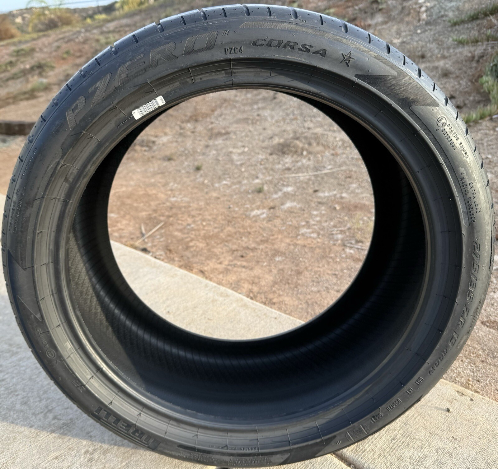 TWO NEW 275/35ZR19 Pirelli P Zero Corsa PZC4 Tires Like Michelin Cup 2 2753519