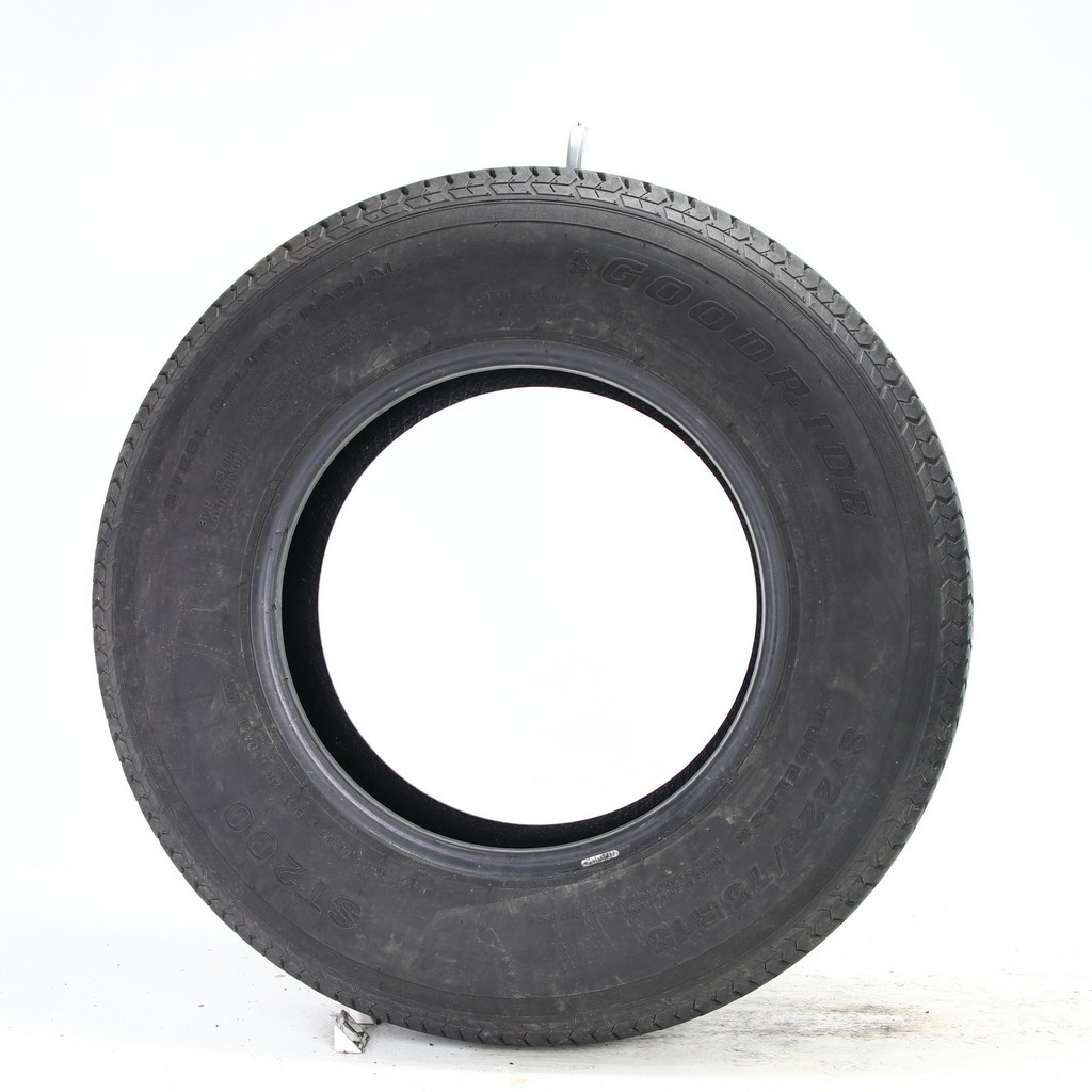Set of (4) Used ST 225/75R15 Goodride ST200 113/108M – 7-8.5/32