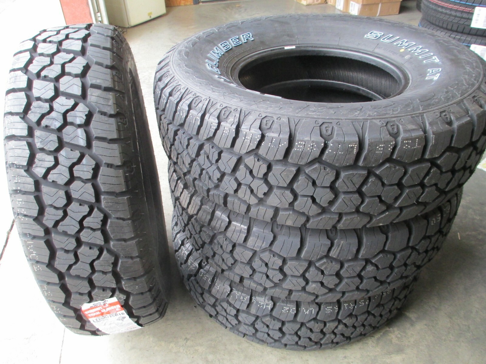 4 New LT 275/70R18 Summit Trail Climber Tires 70 18 2757018 All Terrain 10 Ply E