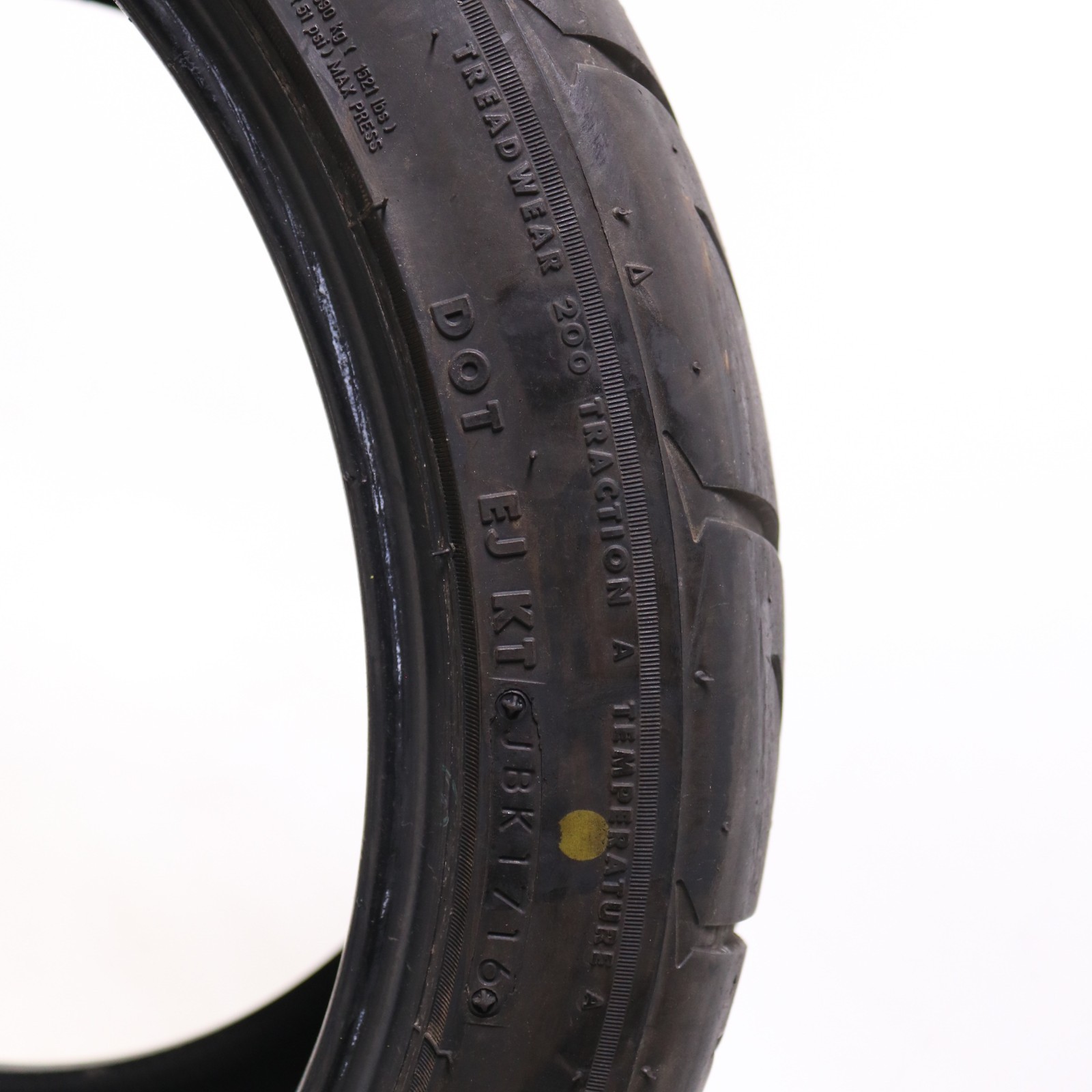 Set of 2 Used 275/35R18 Bridgestone Potenza RE-71R – 95W – 7/32