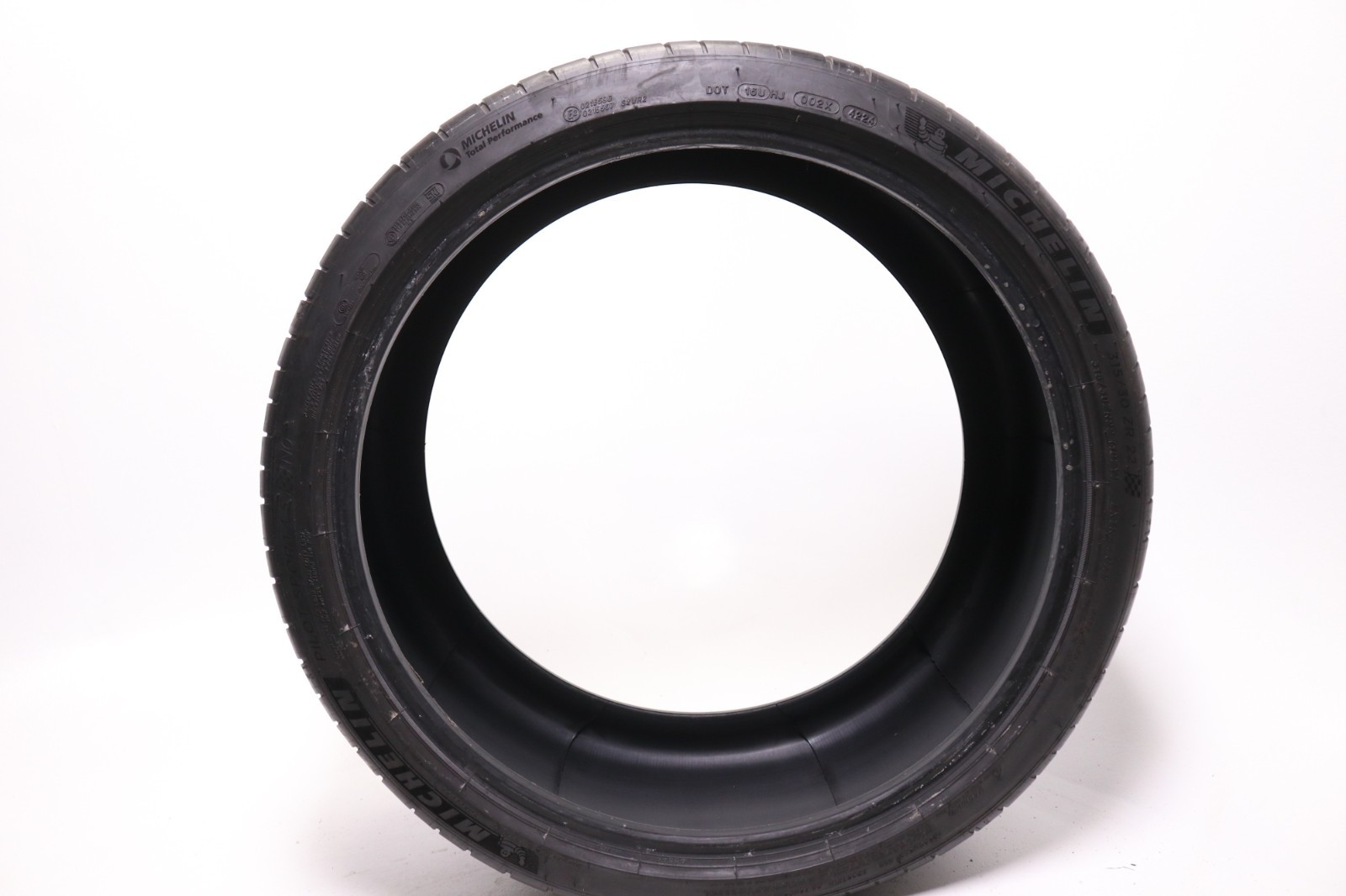 Set of 2 Used 315/30ZR22 Michelin Pilot Sport 4 S NO – 107Y – 8/32
