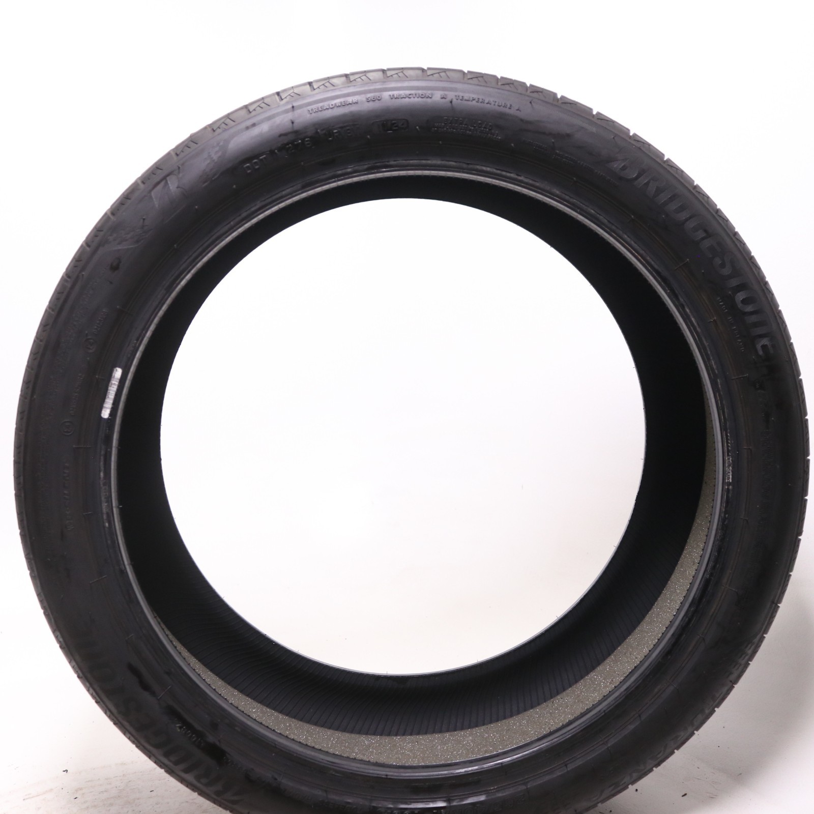 Set of 2 Used 265/40R21 Bridgestone Turanza LS100 MOE-S RFT B-Silent – 7-8/32