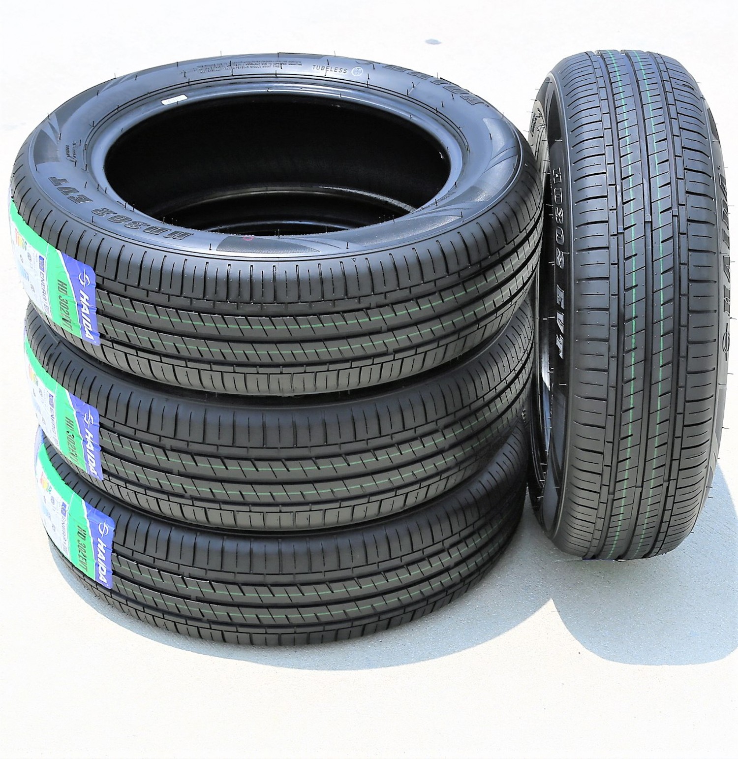 2 Tires 155/60R15 Haida HD302EVT AS A/S All Season 74T