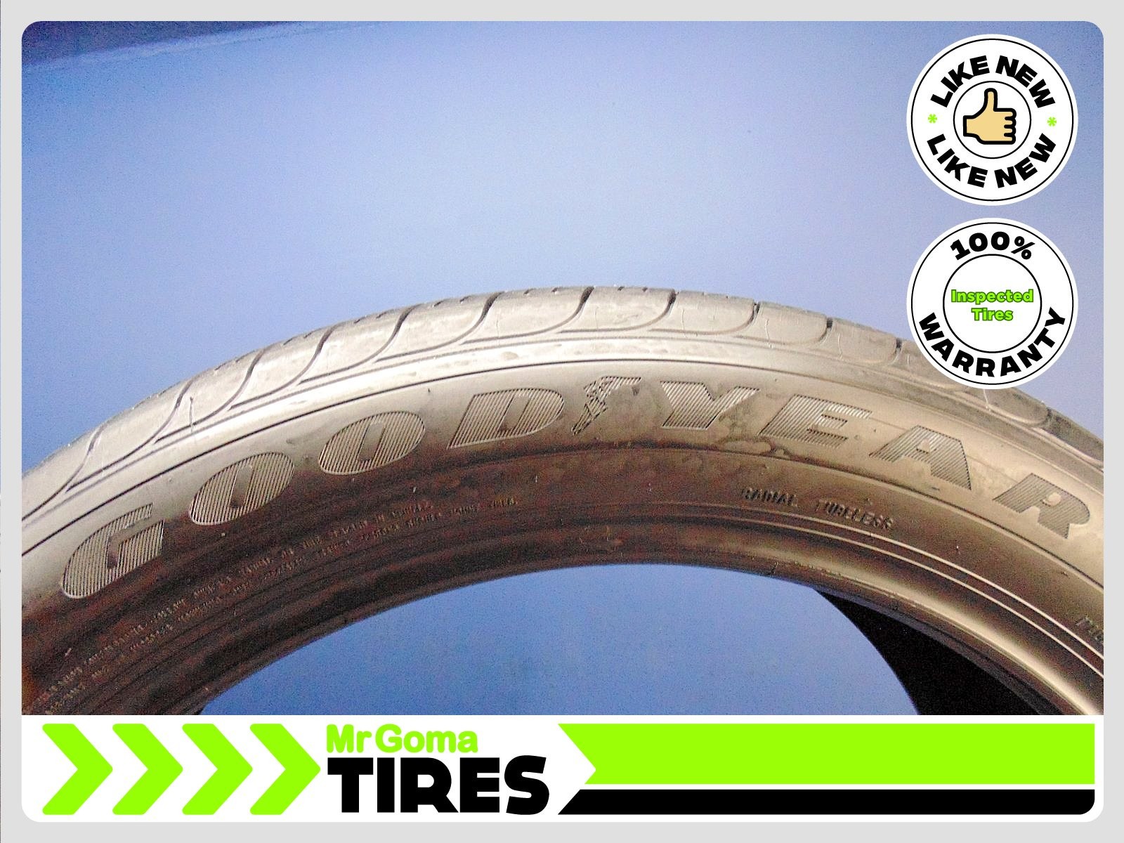 2 GOODYEAR EAGLE TOURING 235/50R21 USED TIRES 8.8/32 TREAD 235/50/21 2355021