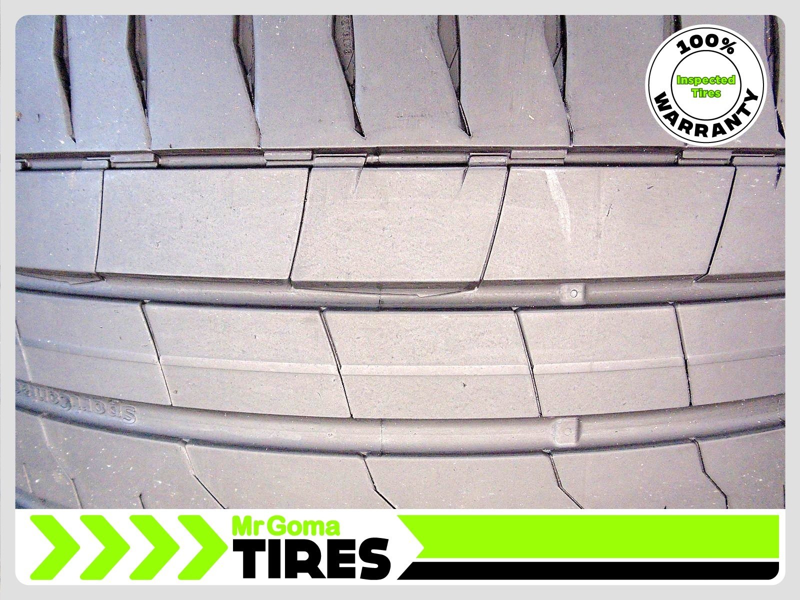 1 CONTINENTAL SPORTCONTACT 7 XL 285/40R20 USED TIRE 7.3/32 TREAD 108Y 2854020