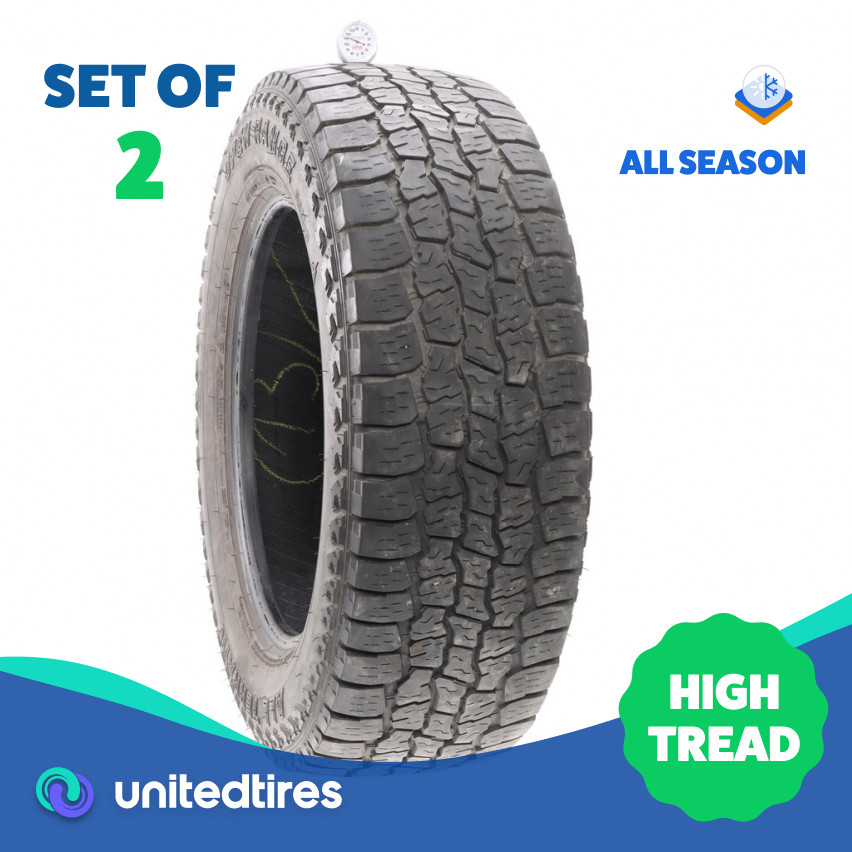 Set of (2) Used LT 275/65R20 Mazama Open Range A/T SQM-3 126/123S – 11/32