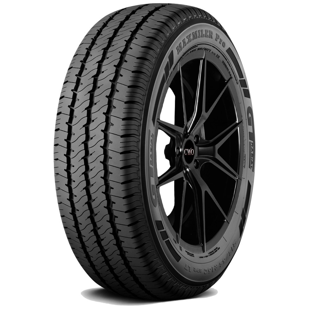 (QTY 4) P205/65R15 GT Radial Maxmiler Pro 95T XL Black Wall Tires