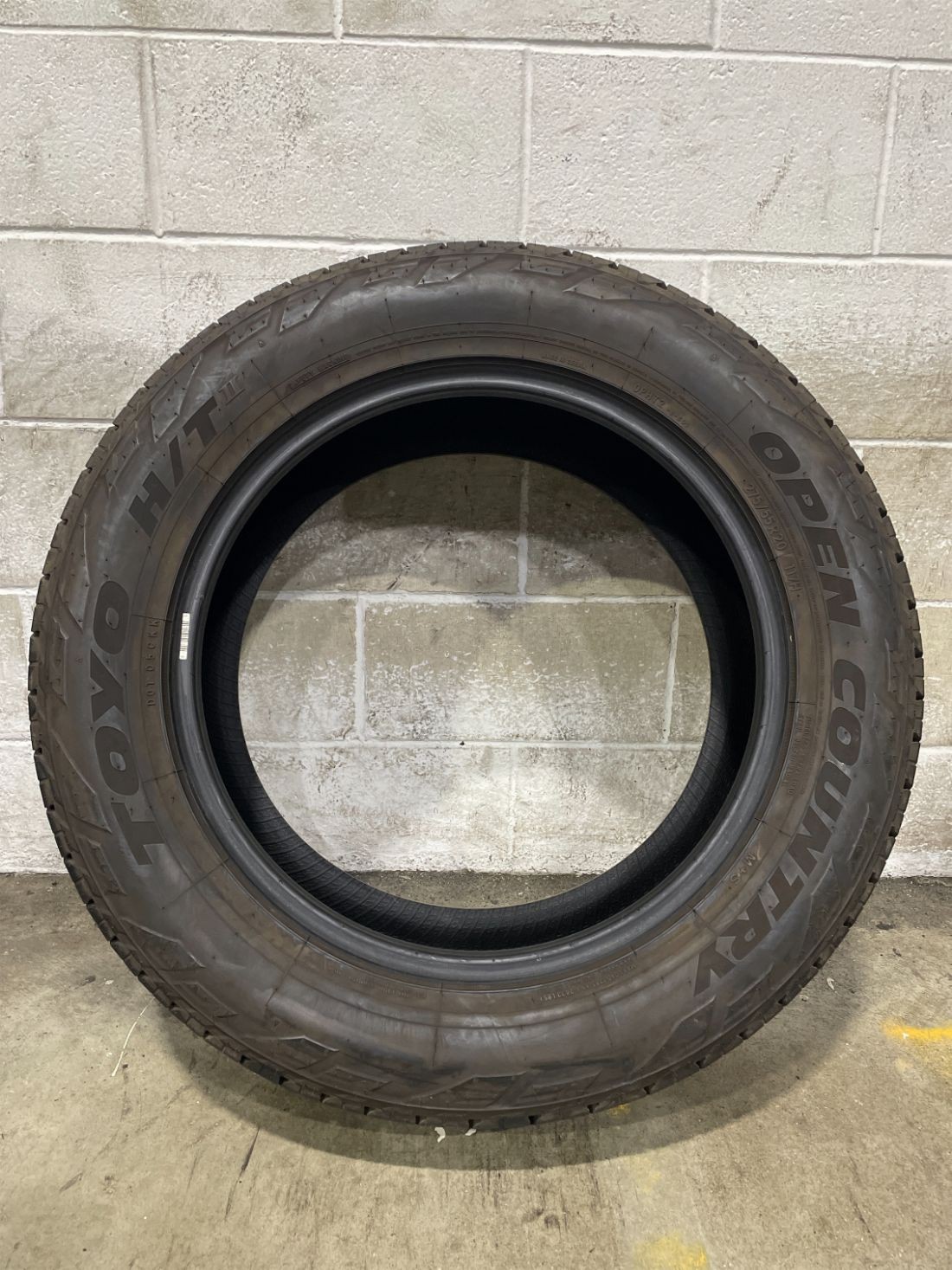 1x P275/55R20 Toyo Open Country H/T II 9/32 117 H Used Tire 2755520