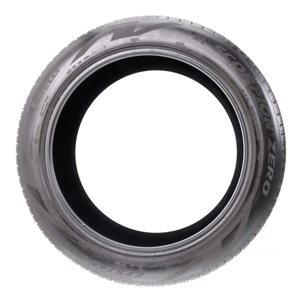 Set of (4) Used 275/45R21 Pirelli Scorpion Zero MO 107H – 5.5-7.5/32