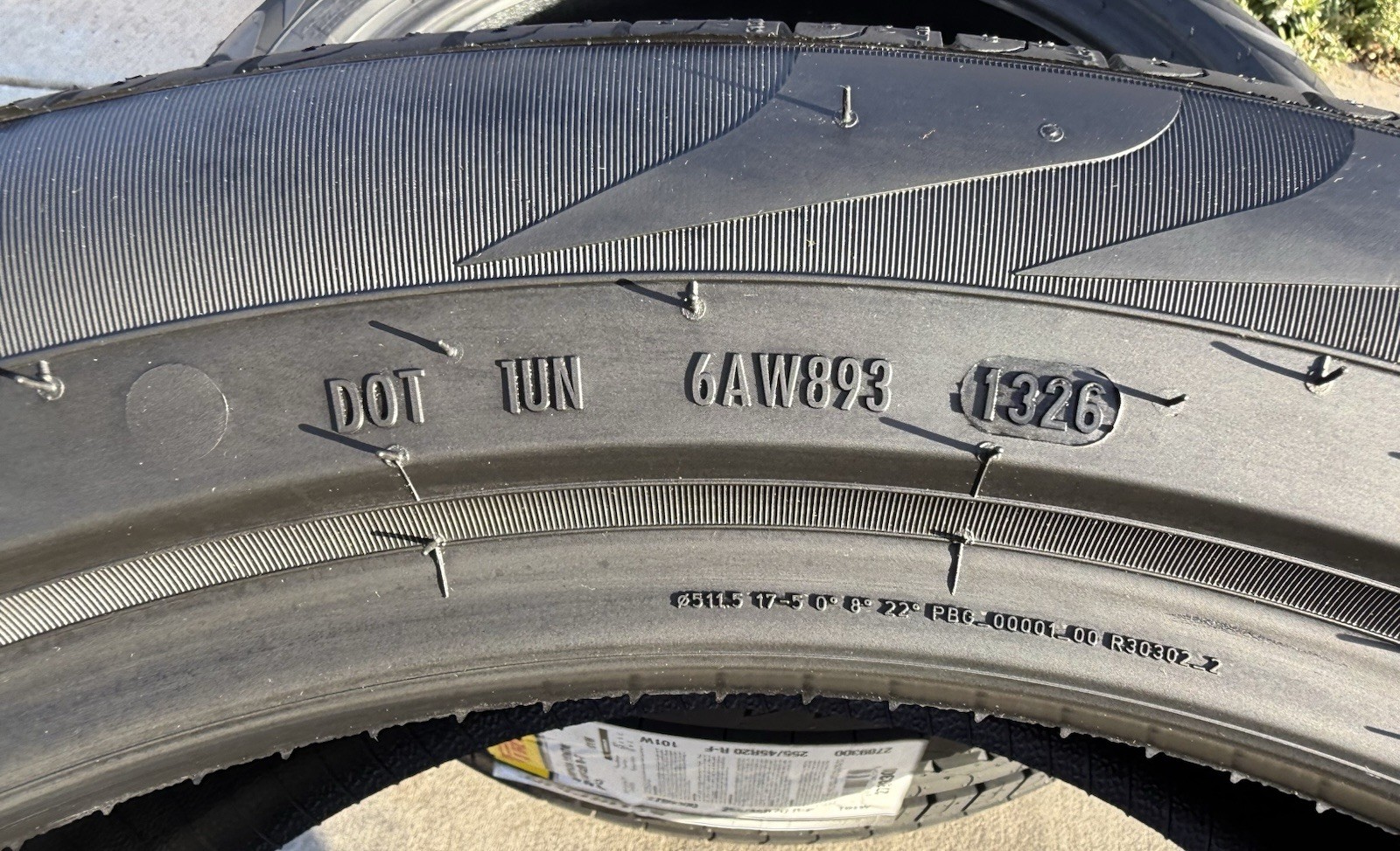 TWO BRAND NEW 255/45R20 101V Pirelli Scorpion Verde MOE Run Flat Mercedes GLC