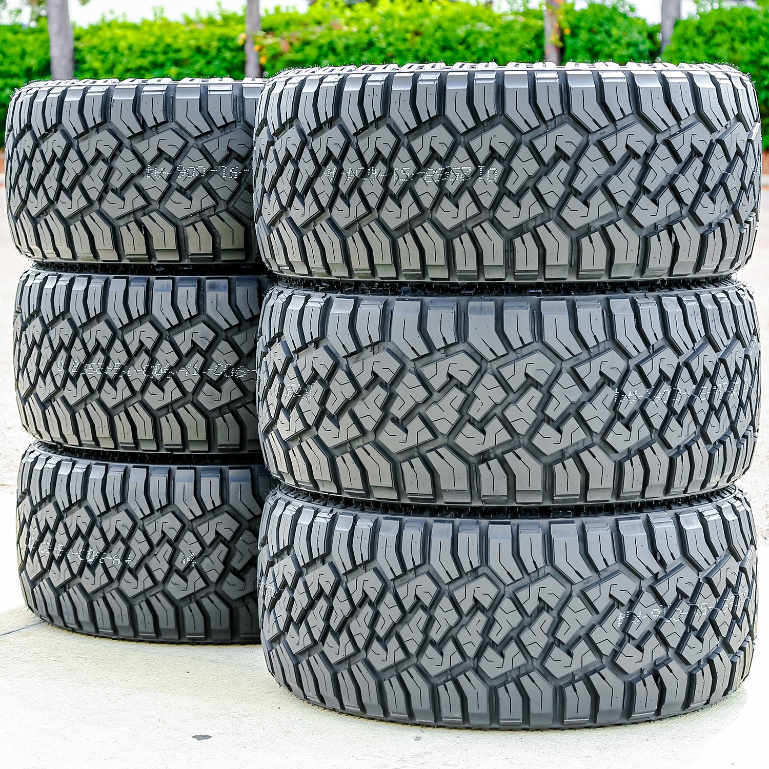 4 Tires LT 305/55R20 Load F 12 Ply Arisun Aresta R/T ZG07 RT Rugged Terrain