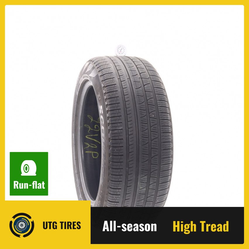Used 255/50R19 Pirelli Scorpion Verde Run Flat 107H – 8/32