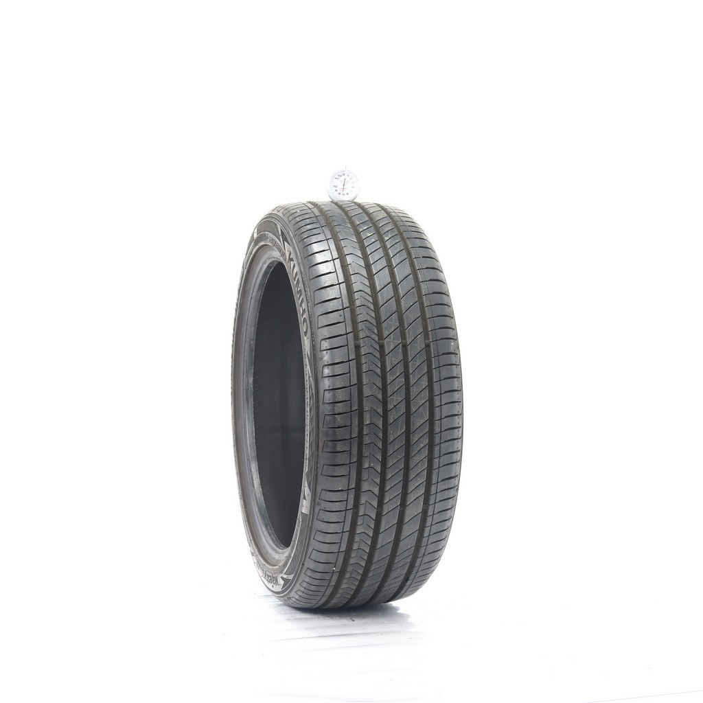 Set of (4) Used 215/45ZR17 Kumho Majesty 9 Solus TA91 91W – 6-7.5/32