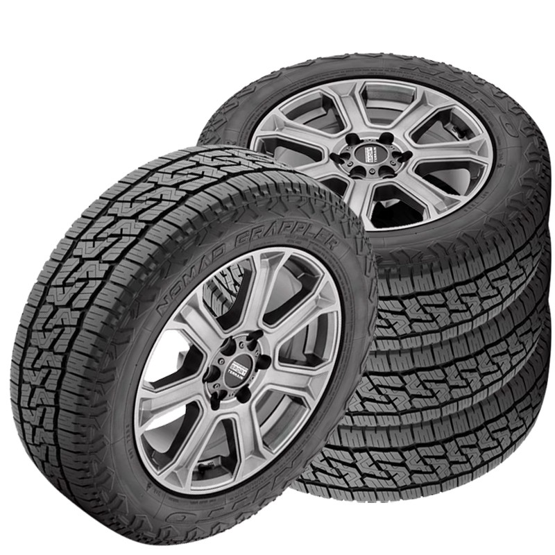 4 Nitto Nomad Grappler 275/55R20 117H All Terrain Truck Tires ( Take Off )