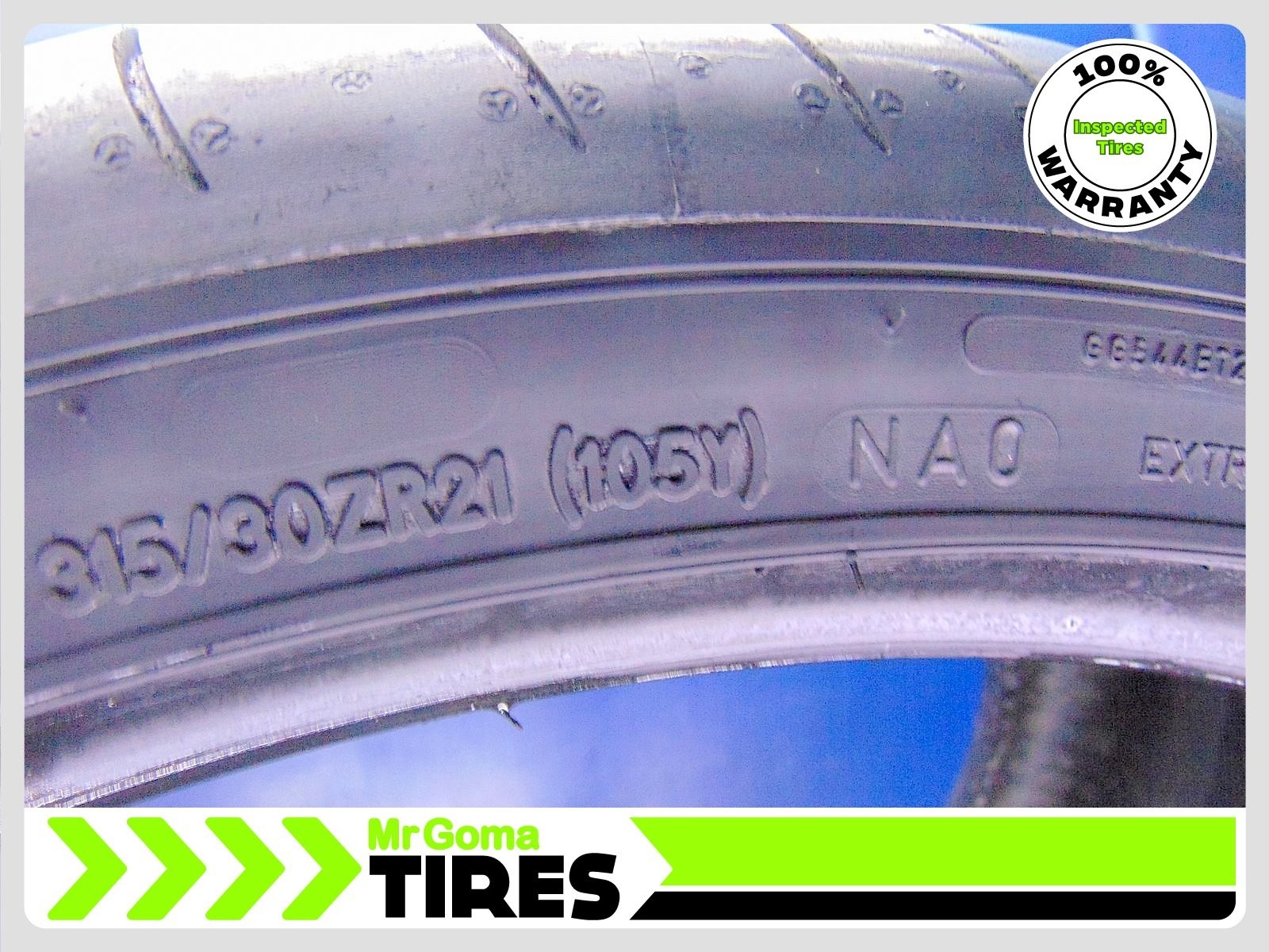 2 GOODYEAR EAGLE F1 SUPER SPORT NAO XL 315/30R21 – 7.3/32 tread LIFE 3153021
